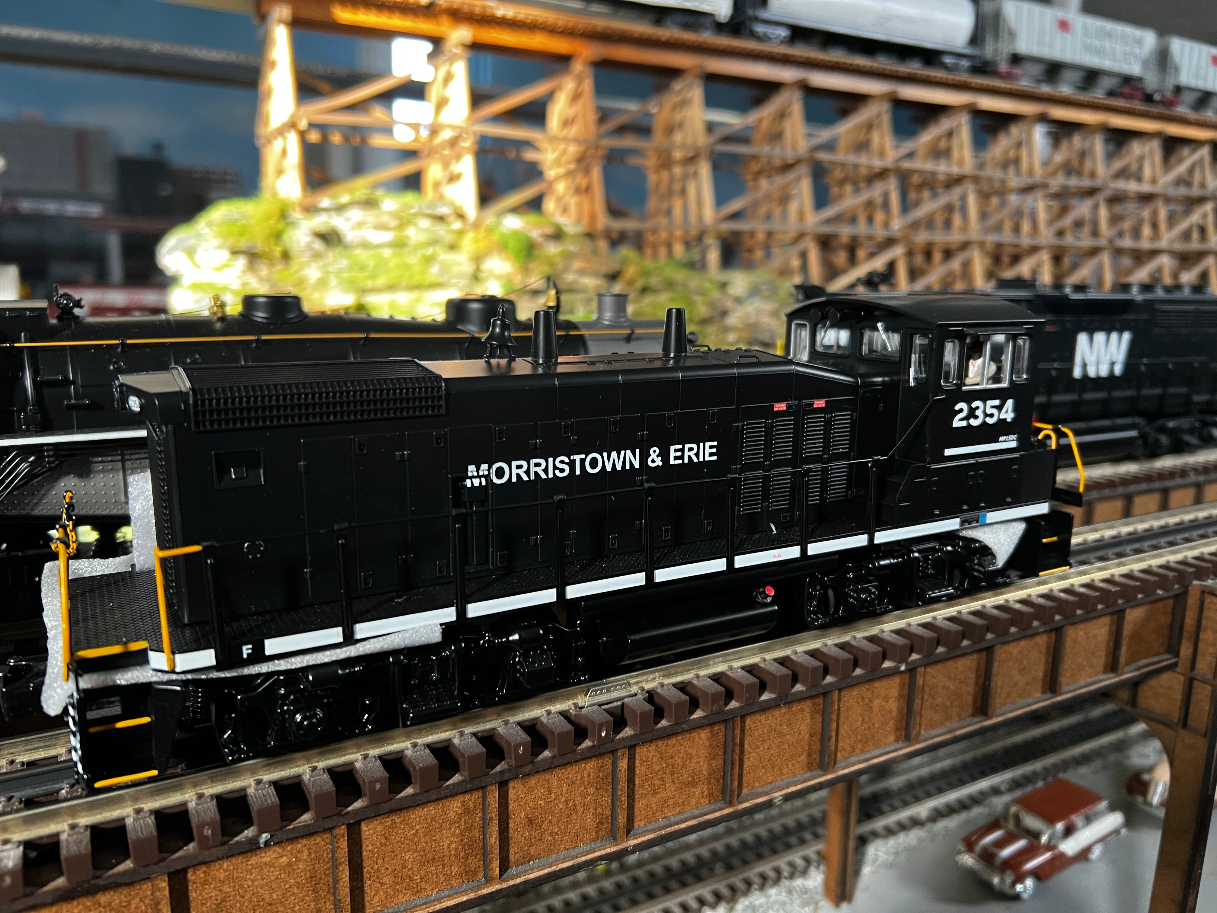 MTH 30-20960-1 - MP15AC Diesel Engine "Morristown & Erie" #2354 w/ PS3