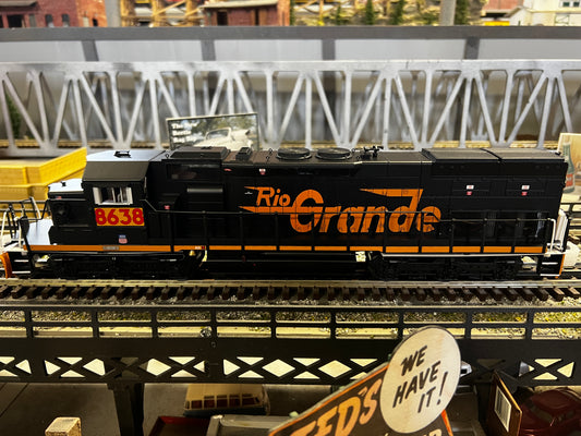 Lionel 2333709 - Legacy SD40T-2 Superbass Diesel Locomotive "Rio Grande" #8631 (Union Pacific Patch) Non-Powered - Custom Run for MrMuffin'sTrains - MrMuffin'sTrains