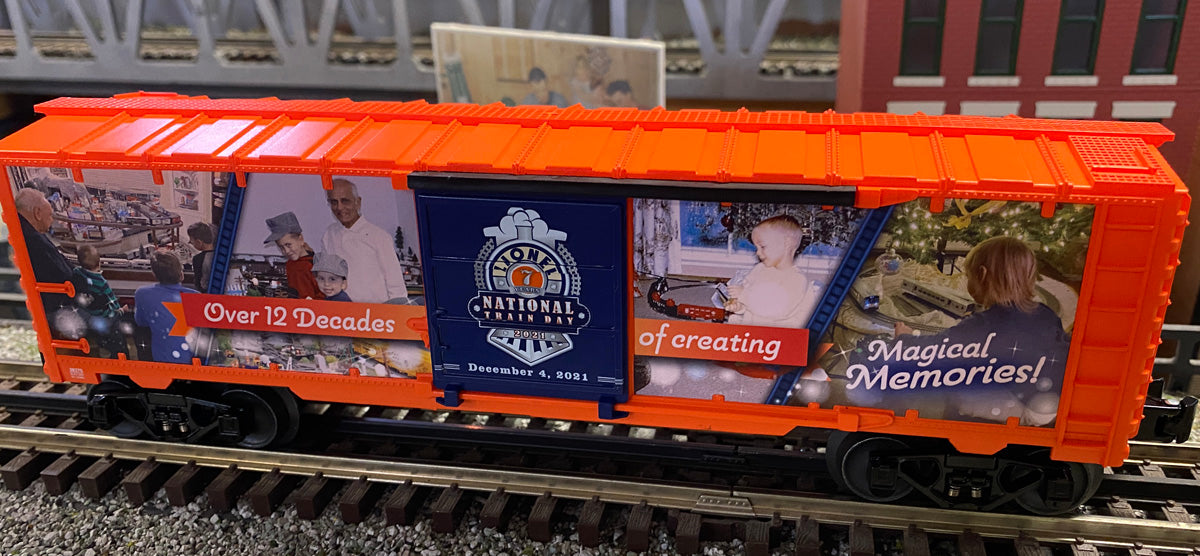 Lionel 2128370 - Boxcar "National Lionel Train Day" #2021