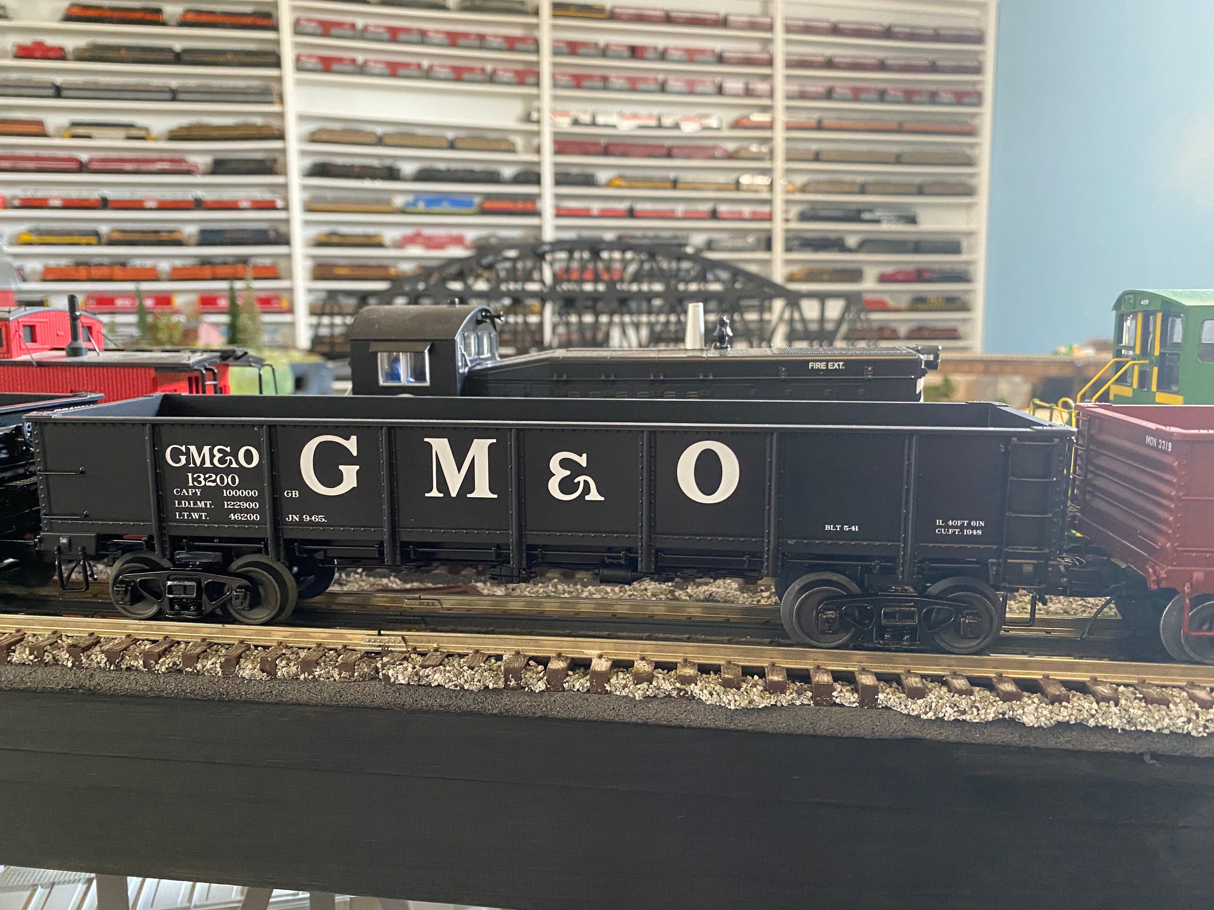 MTH 20-95487 - Gondola Car "Gulf, Mobile & Ohio" #13200 - Custom Run for MrMuffin'sTrains