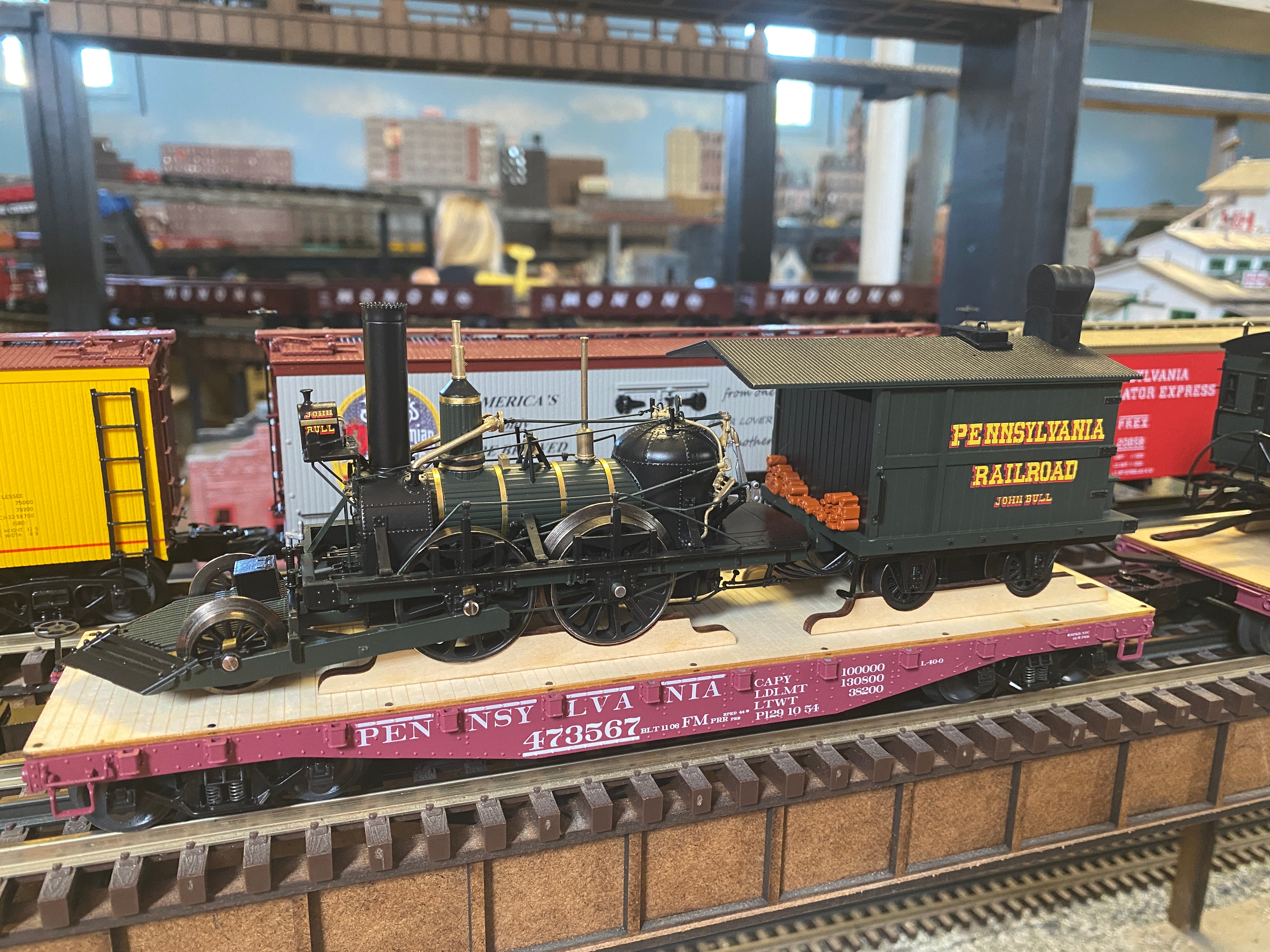 Lionel 2122040 - John Bull Freight Display Set "Pennsylvania"