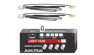 Woodland Scenics JP5700 - Just Plug - Lights & Hub Set - MrMuffin'sTrains