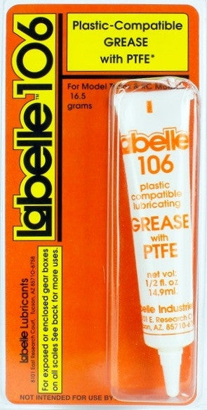 Labelle - #106 Grease w/ PTFE* - MrMuffin'sTrains