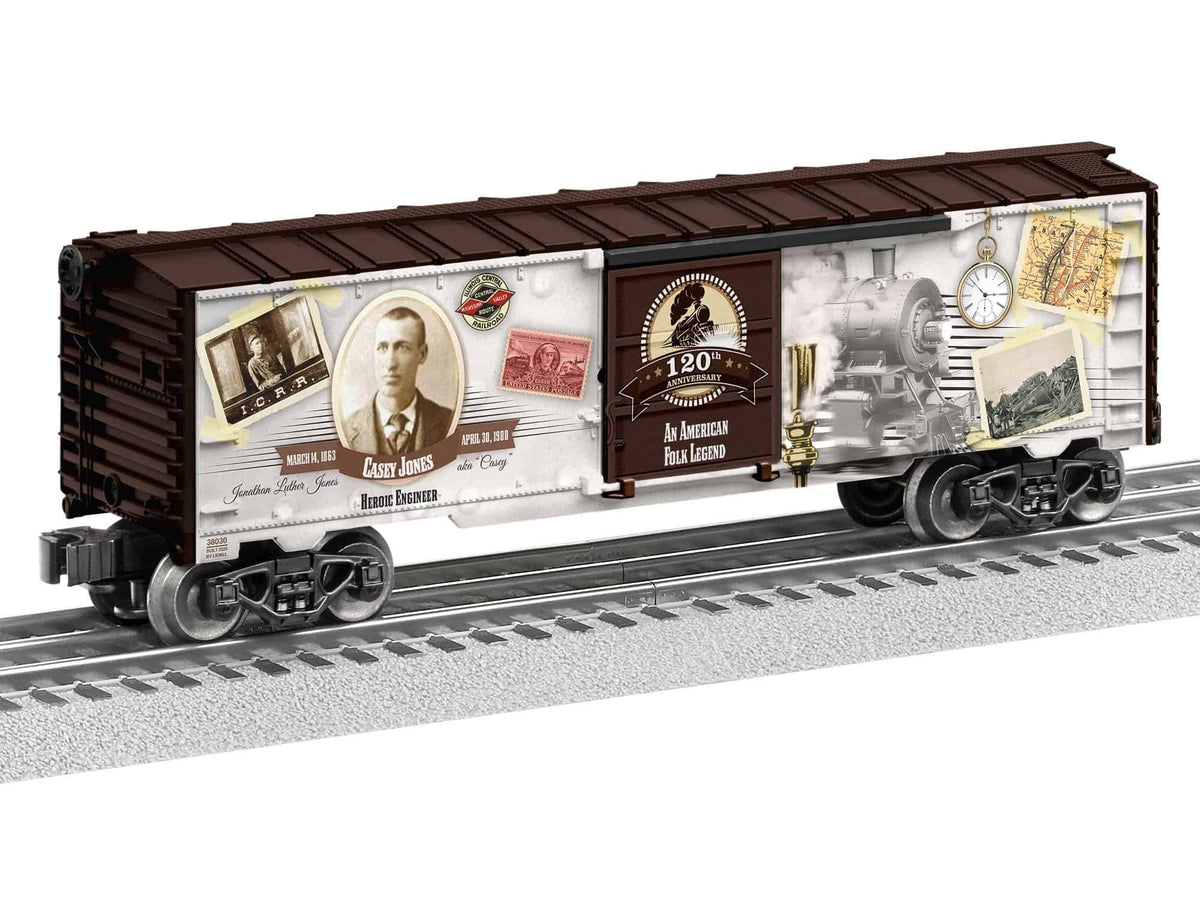 Lionel 2038030 - 120th Anniversary Boxcar "Casey Jones"