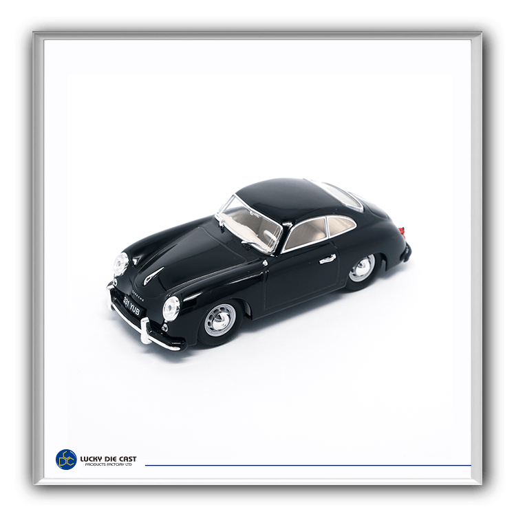 Lucky Die Cast 43218 - 1952 Porsche 356 (Black) 1/43 Diecast Car 