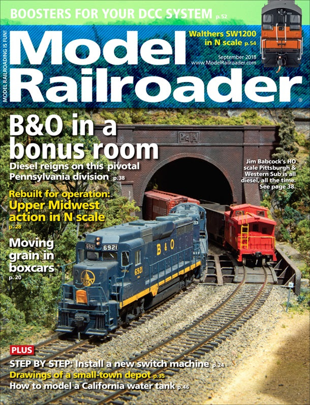 Model Railroader - Magazine - Vol. 85 - Issue 09 - Sept. 2018 Model Railroader - Magazine - Vol. 85 - Issue 09 - Sept. 2018
