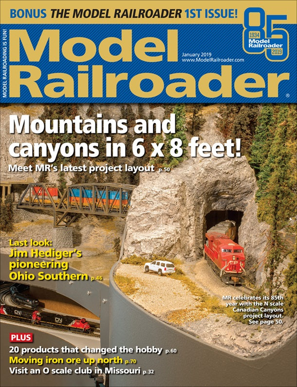 Model Railroader - Magazine - Vol. 86 - Issue 01 - Jan. 2019