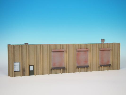 Korber Models #TT2212 - O Scale - Phil's Cargo Background Building Kit - MrMuffin'sTrains
