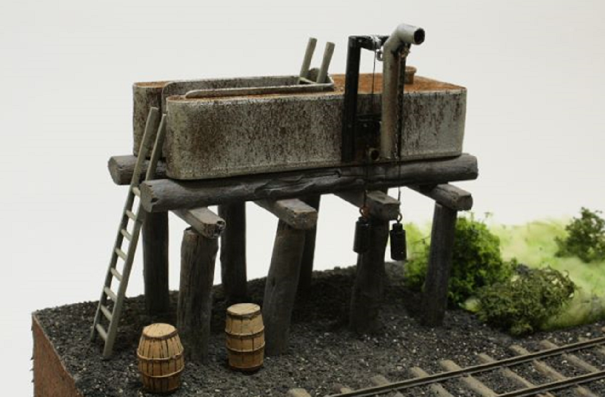 Schomberg Scale Structures #003 - Locomotive Tender Tank