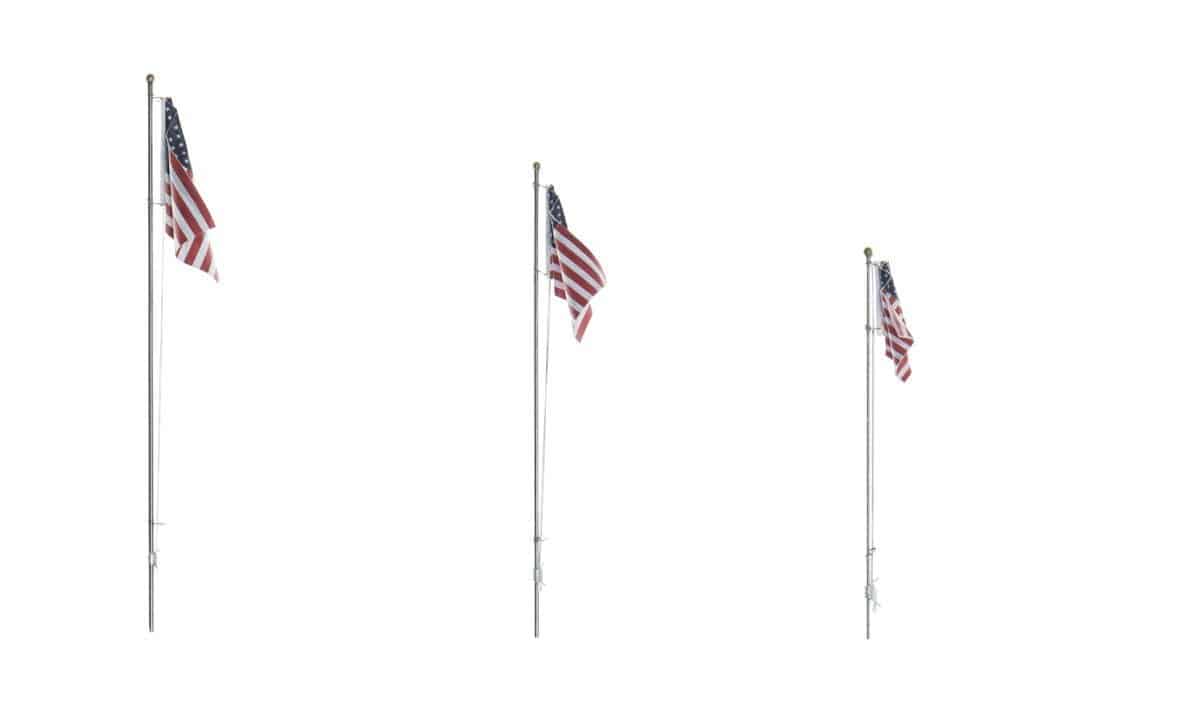 Woodland Scenics JP5950-JP5952 - US Flag - Pole