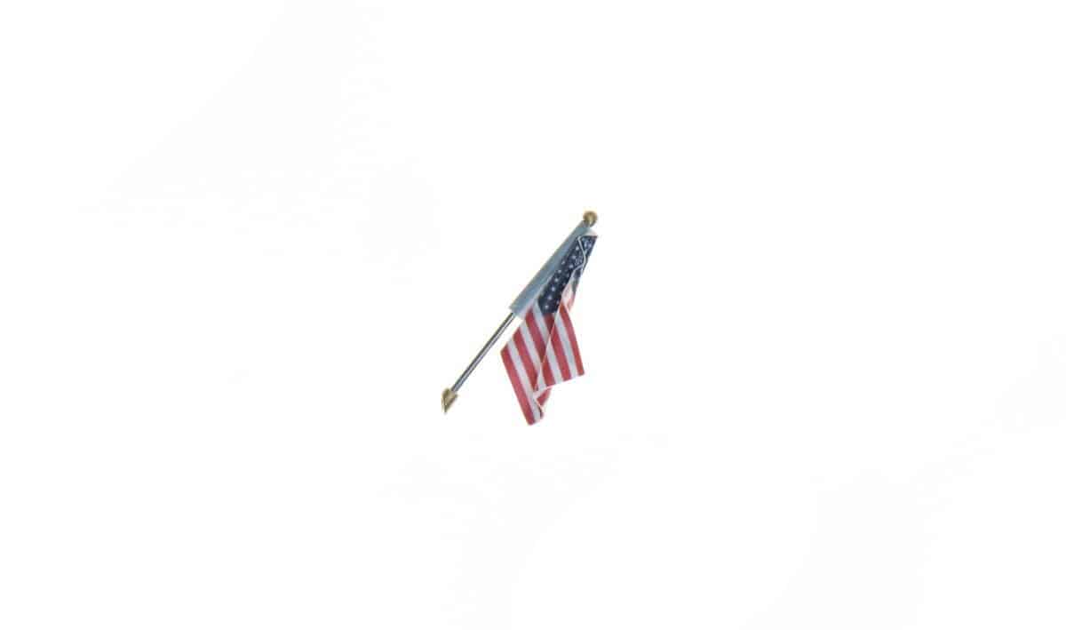 Woodland Scenics JP5953-JP5955 - US Flag - Wall Mount 