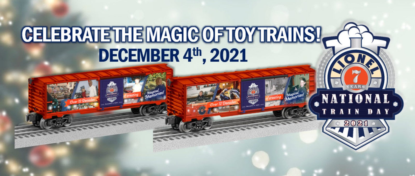 Lionel 2128370 - Boxcar "National Lionel Train Day" #2021