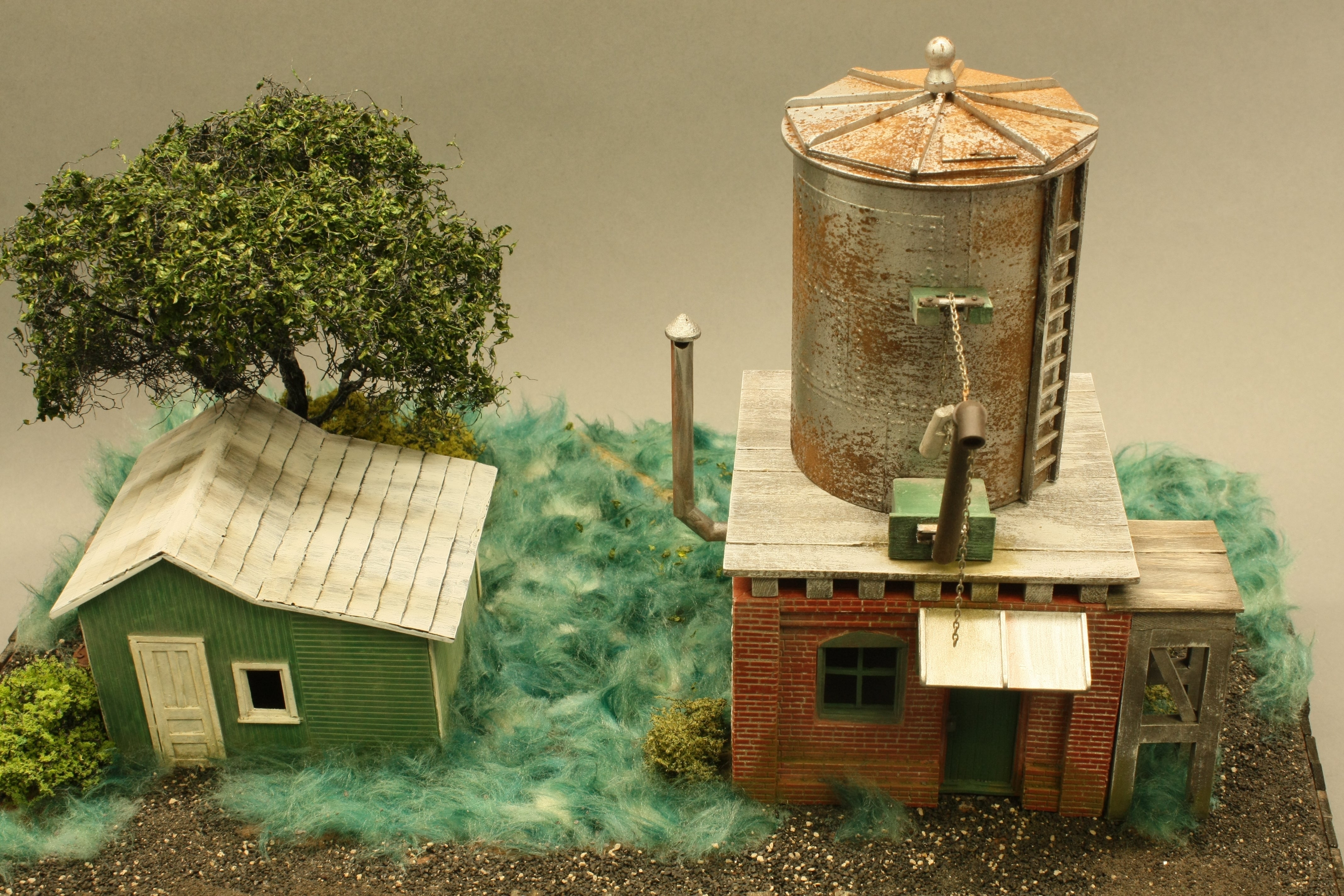 Schomberg Scale Structures - Garden Hill Tank & Office Kit