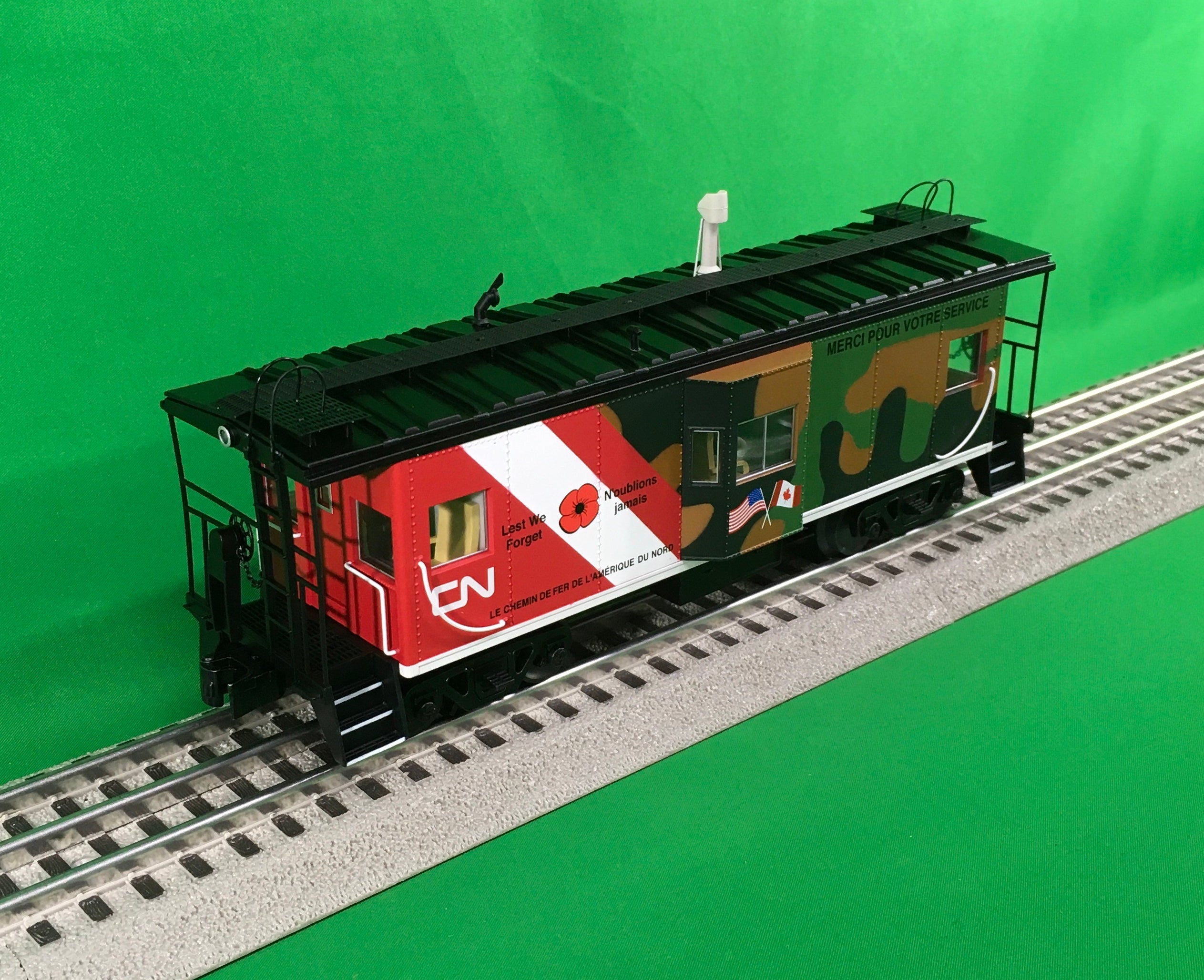 Lionel 2226790 - Bay Window Caboose "Canadian National" Veterans