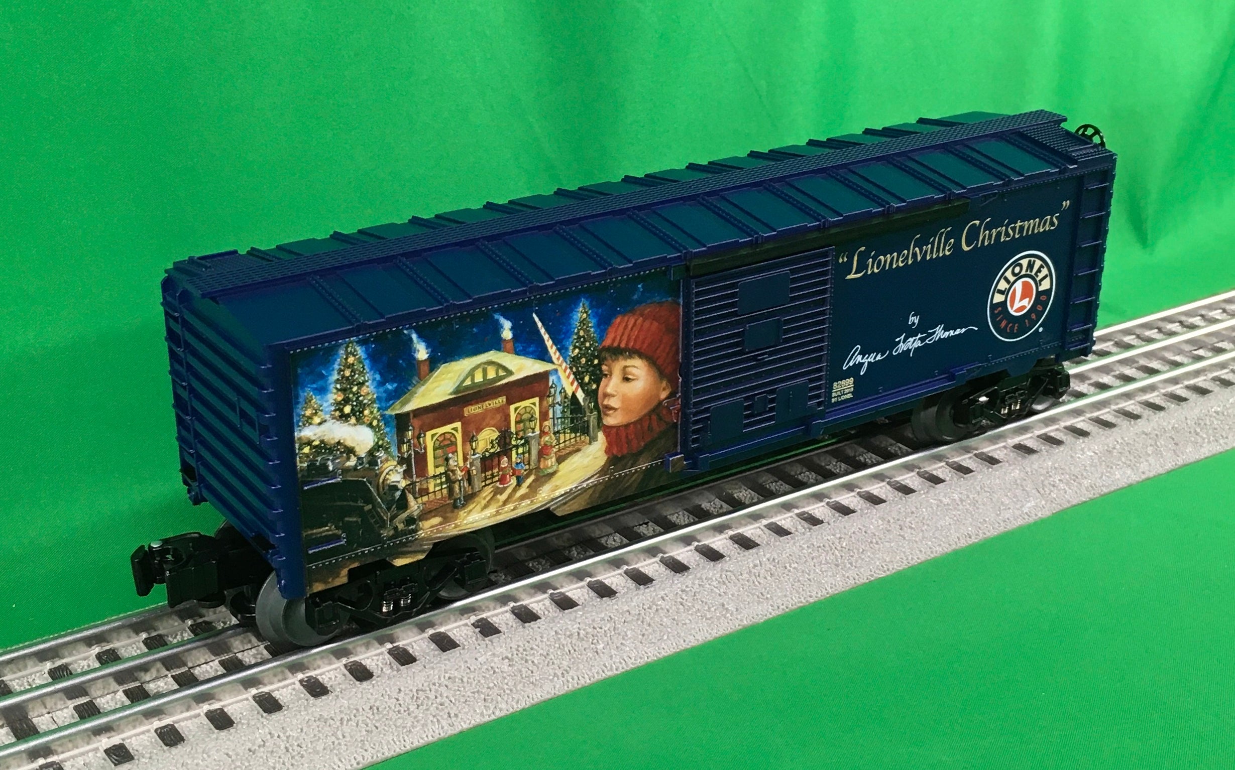 Lionel 6-82699 - Angela Trotta Thomas - Boxcar "Lionelville Christmas"