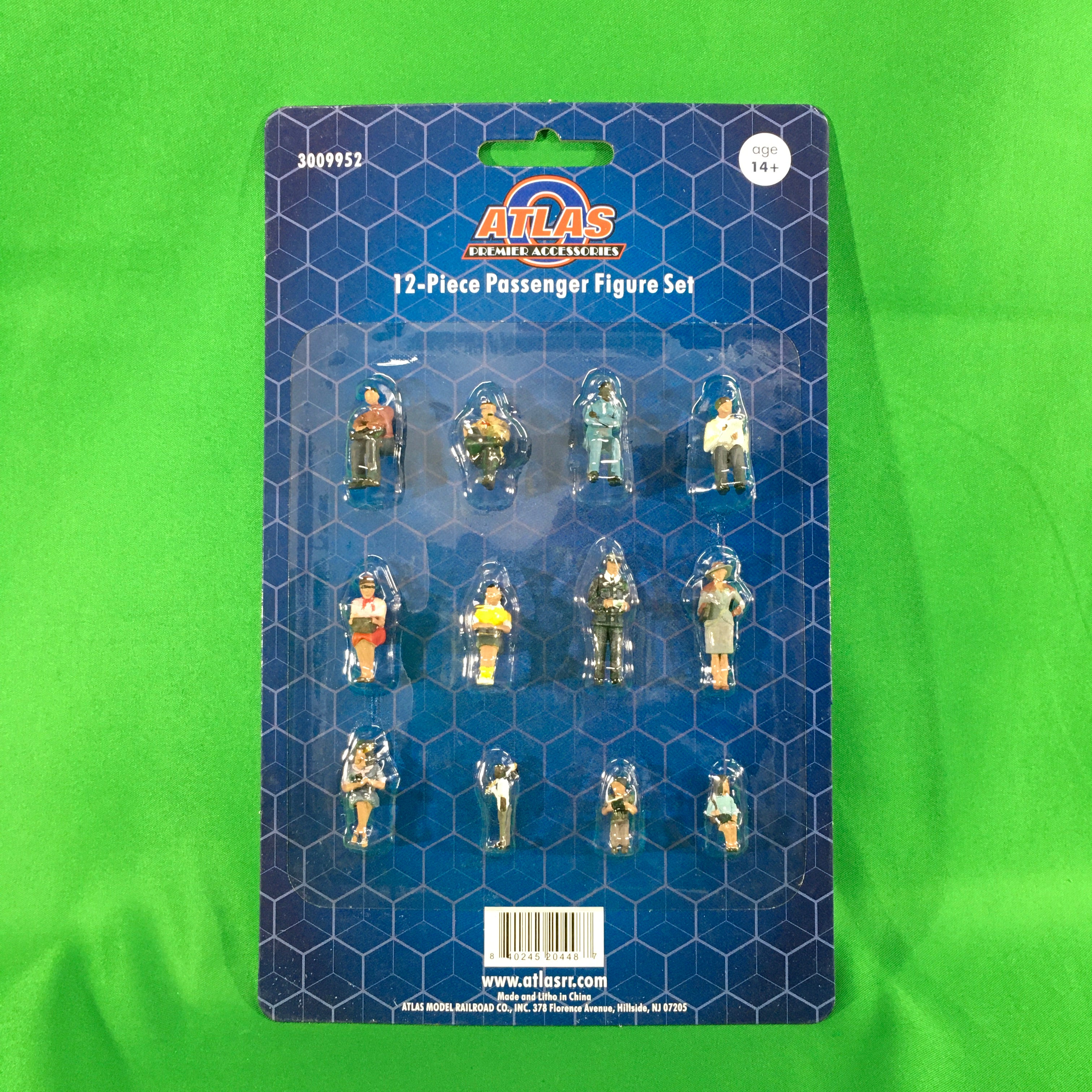 Atlas O 3009952 - Heavyweight Passenger Figure Set #3 (12-Pack)
