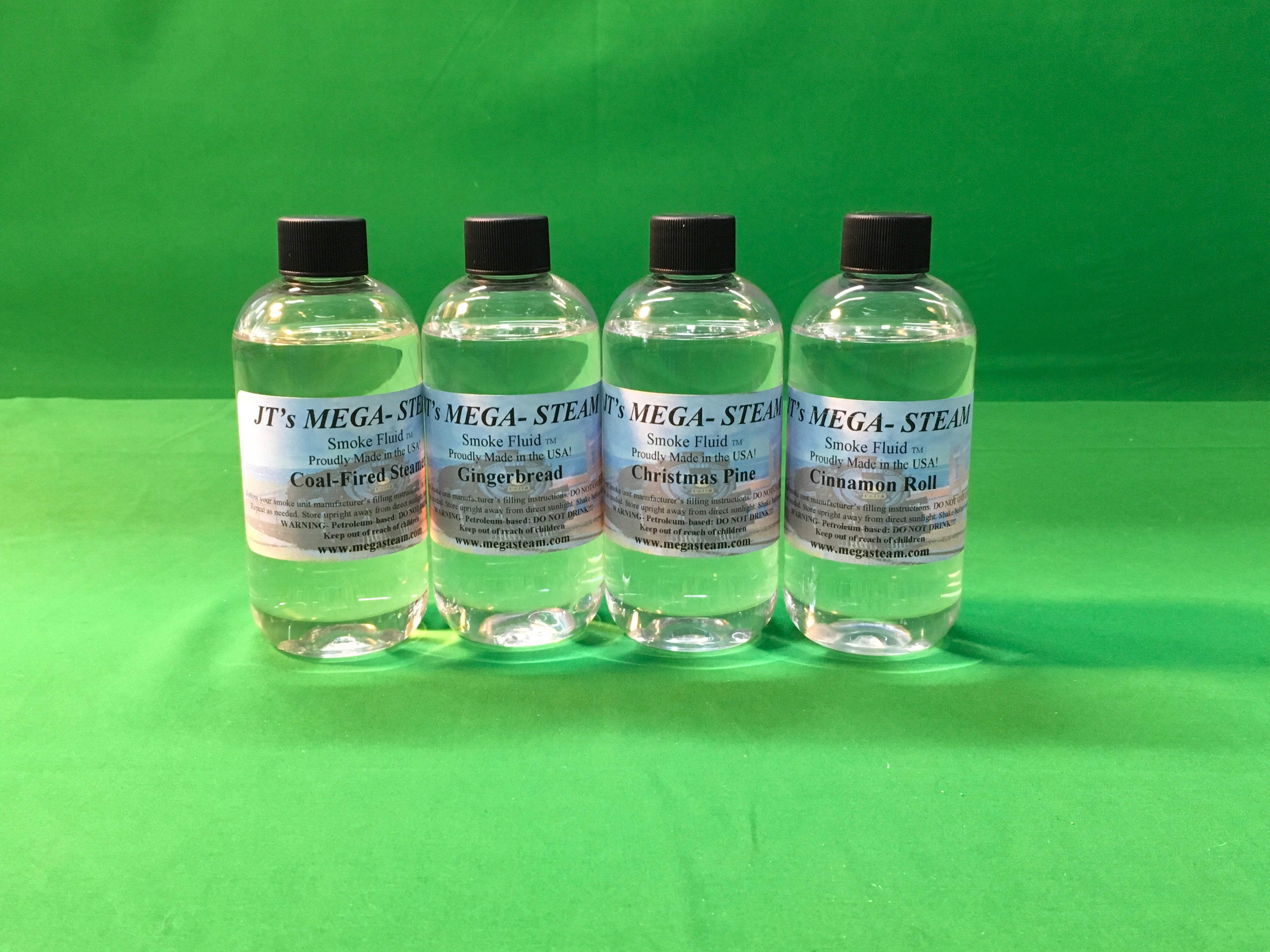 JT's Mega-Steam Smoke Fluid - Classic Scents - 8 Oz Refill Bottle