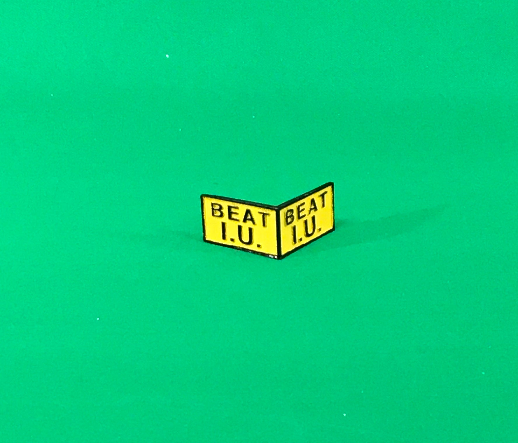 3D Printed - Sign Board "Beat IU"