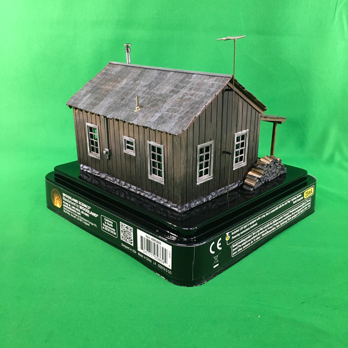 Woodland Scenics BR5869 - Rustic Cabin - MrMuffin'sTrains