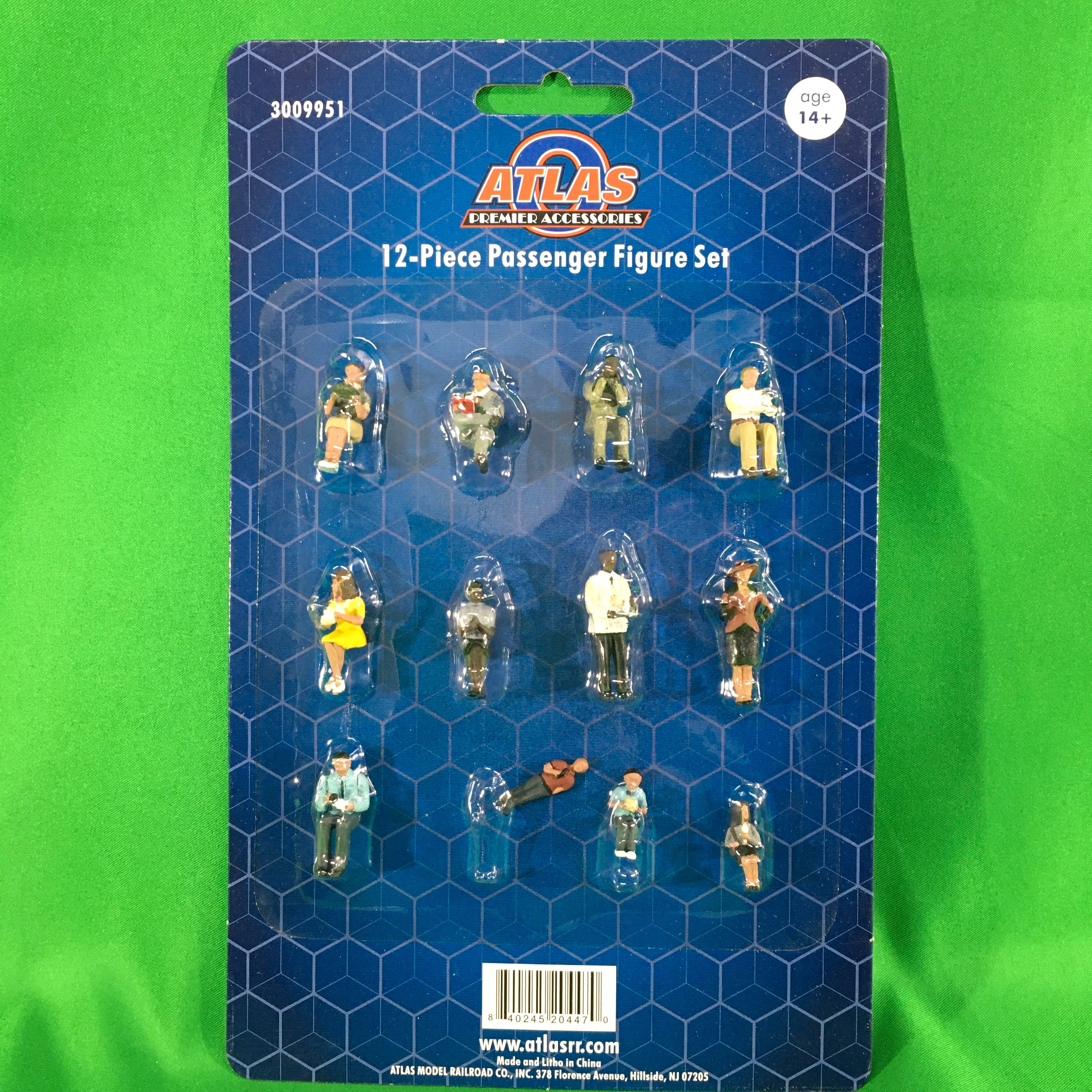 Atlas O 3009951 -  Heavyweight Passenger Figure Set #2 (12-Pack)