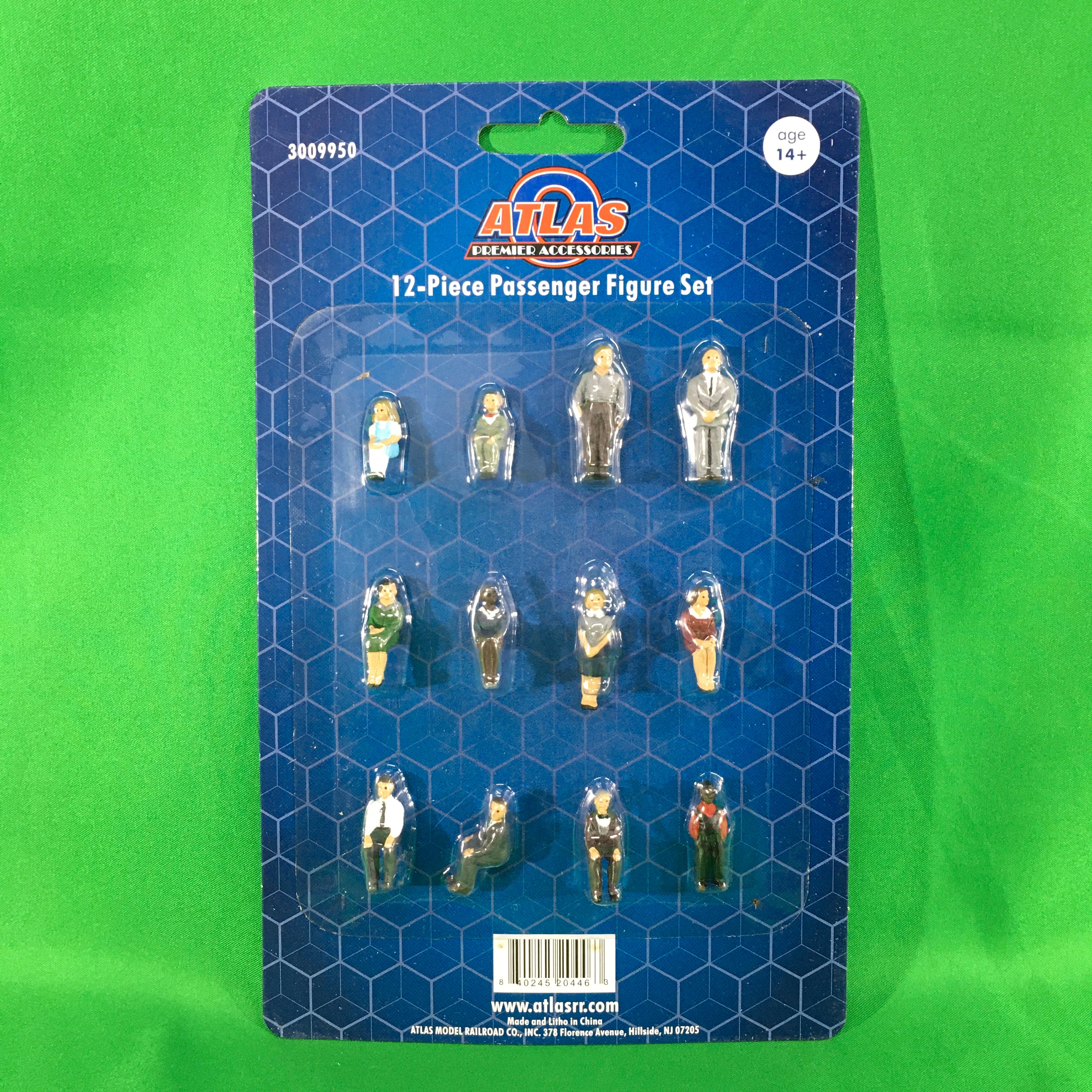 Atlas O 3009950 - Heavyweight Passenger Figure Set #1 (12-Pack)