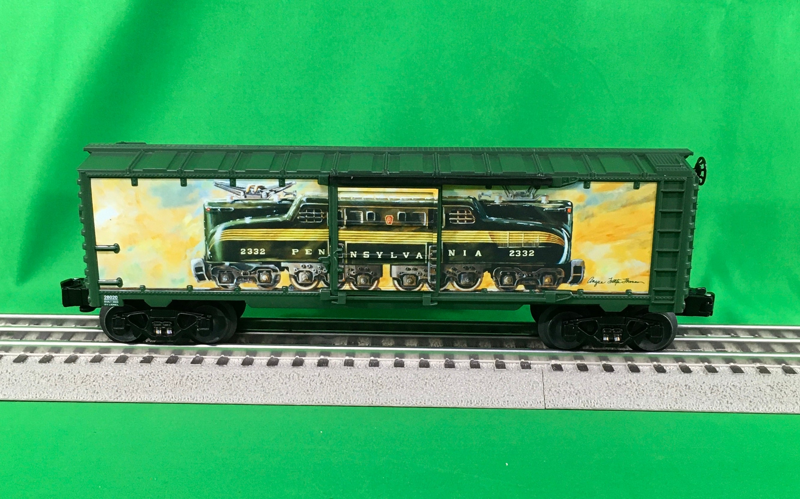 Lionel 2228020 - Angela Trotta Thomas - Boxcar "GG1"
