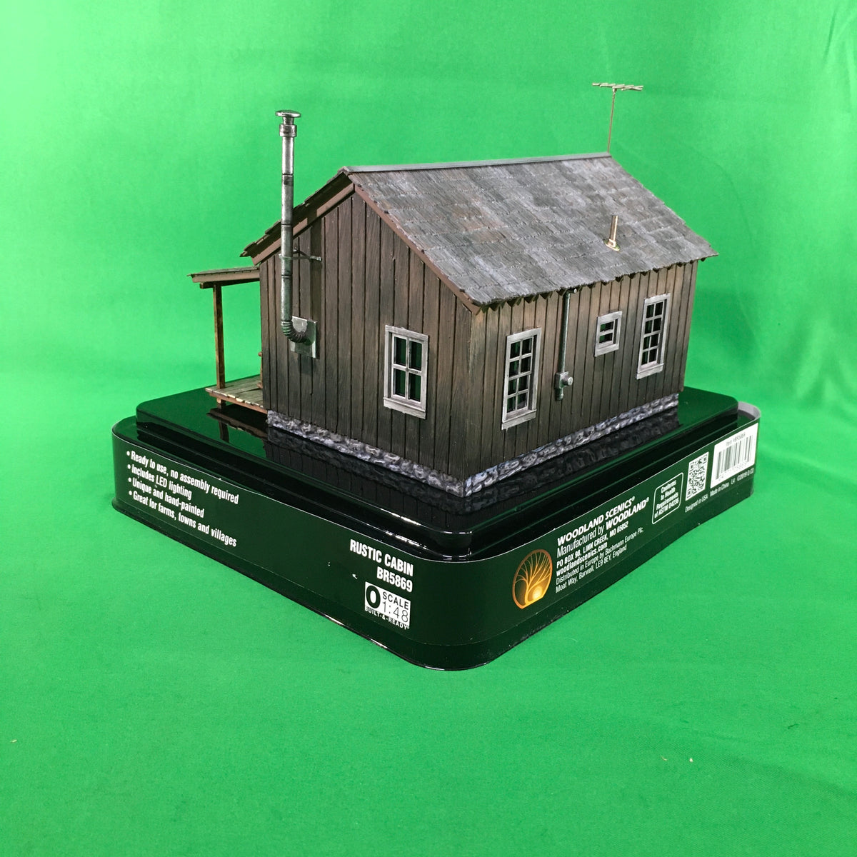 Woodland Scenics BR5869 - Rustic Cabin - MrMuffin'sTrains