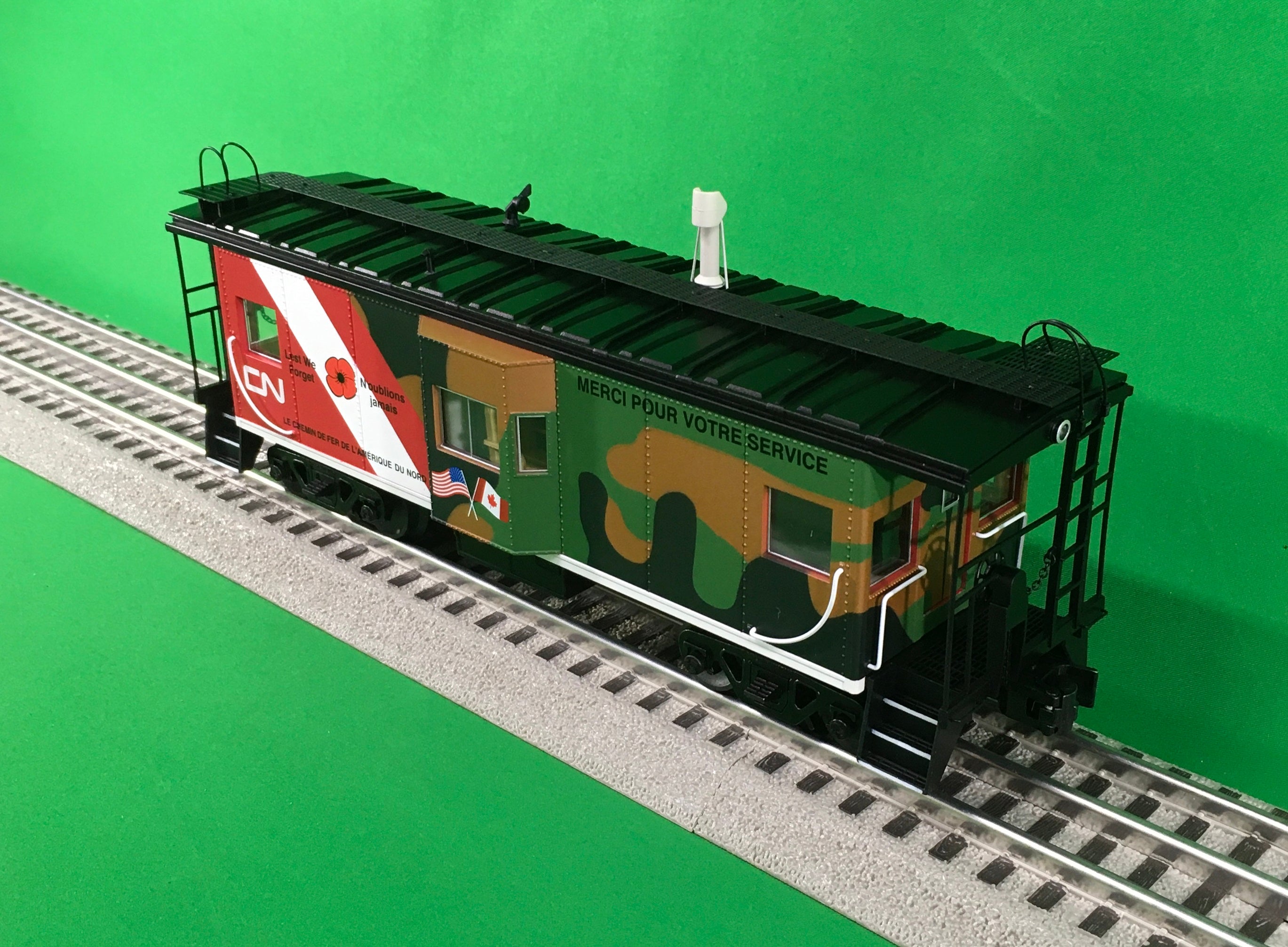 Lionel 2226790 - Bay Window Caboose "Canadian National" Veterans