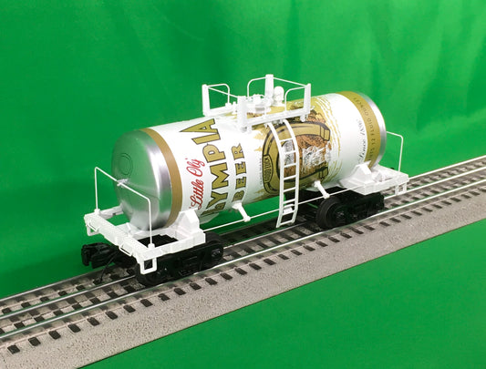 Atlas O 3004848 - Pabst Brewing Company - 8,000 Gallon Tank Car "Olympia" (“Little Oly”) - MrMuffin'sTrains