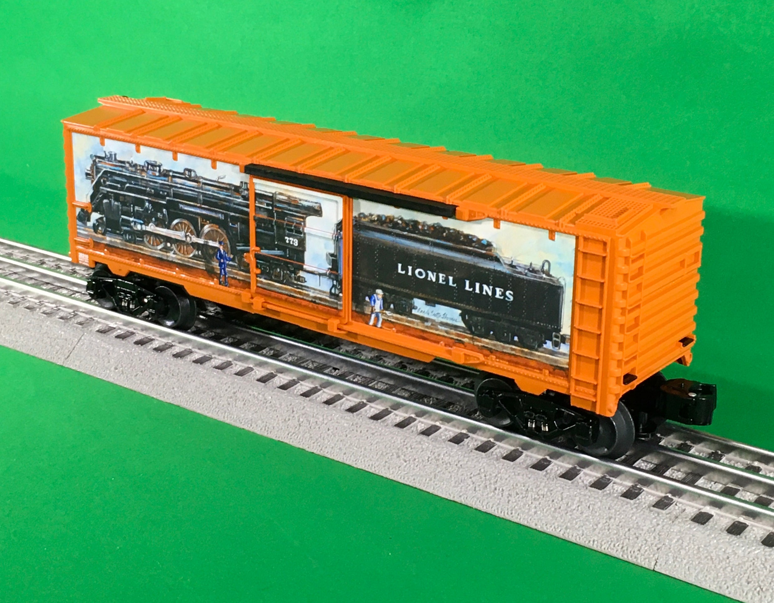 Lionel 2128310 - Angela Trotta Thomas - Boxcar "Lionel Lines Hudson"