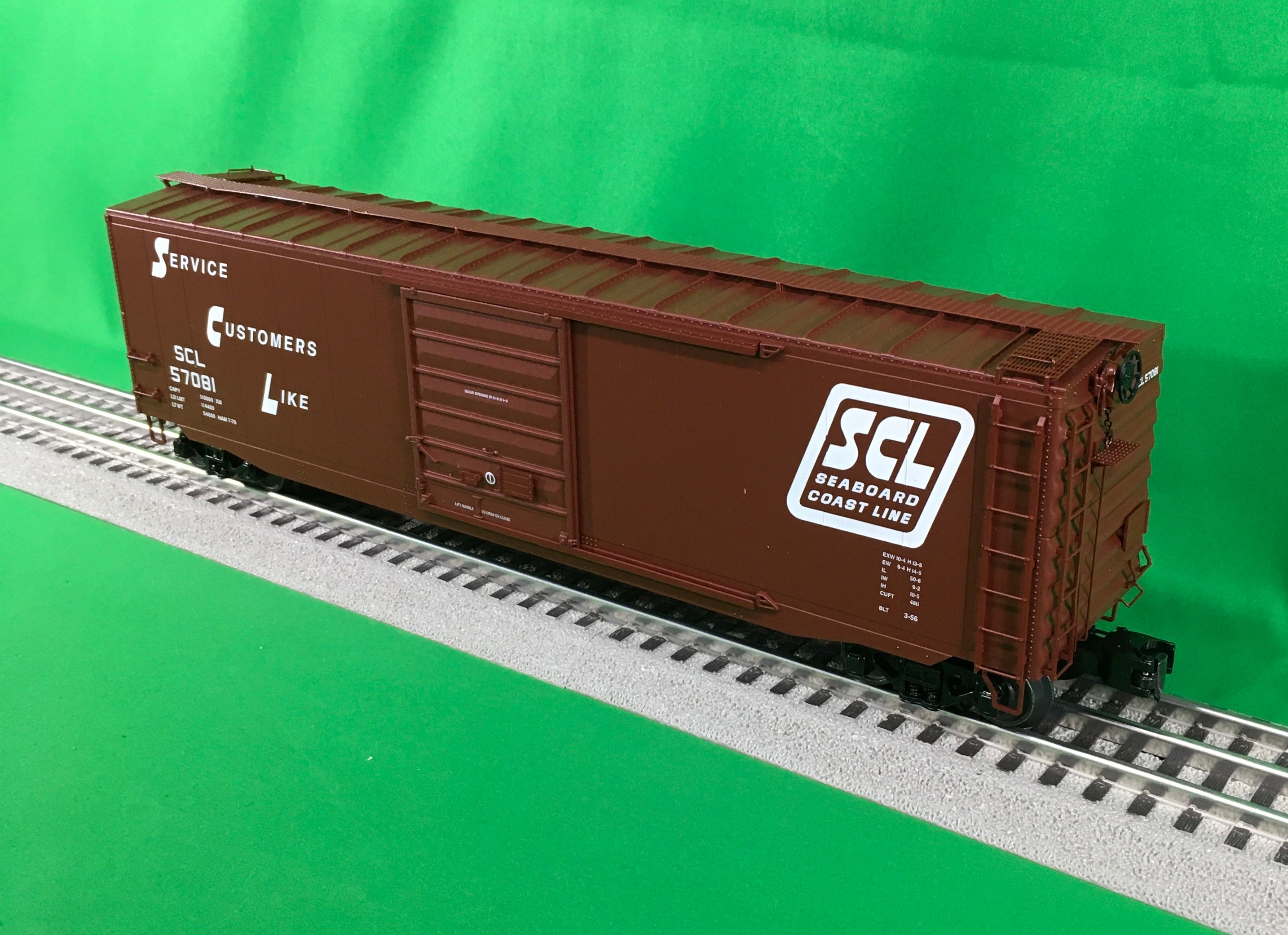 MTH 20-99314 - 50' PS-1 Box Car "Seaboard" w/ Pullman Standard Door