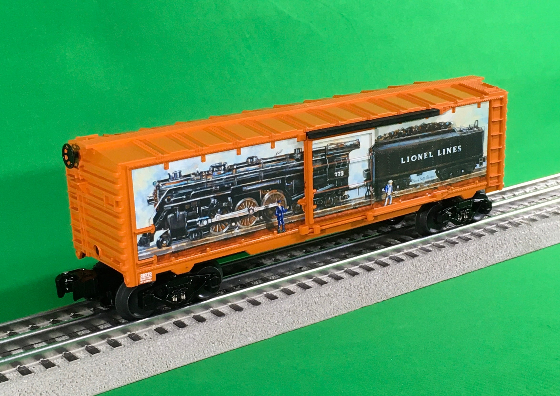 Lionel 2128310 - Angela Trotta Thomas - Boxcar "Lionel Lines Hudson"