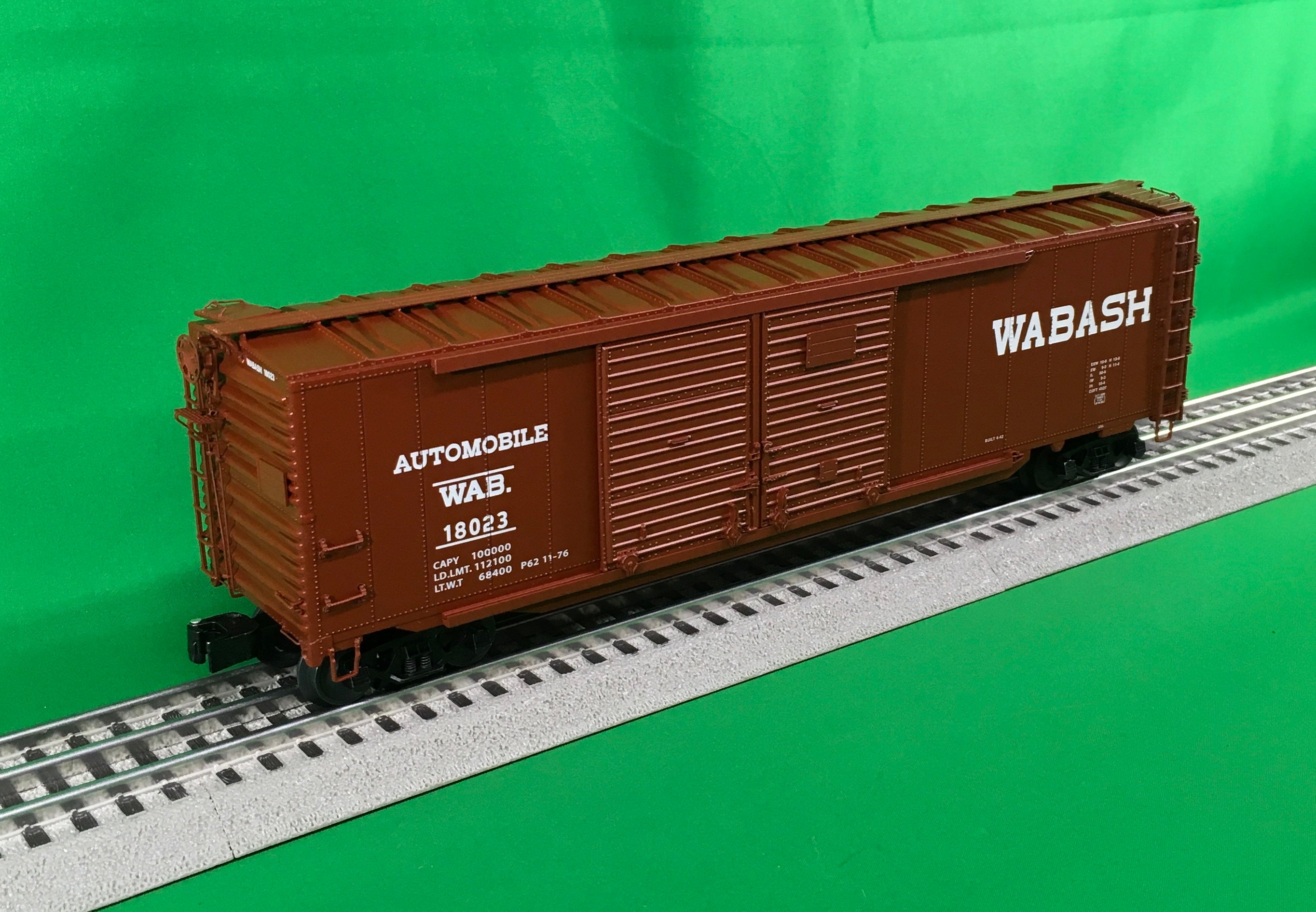 Lionel 2226680 - End Door Boxcar "Wabash" #18023