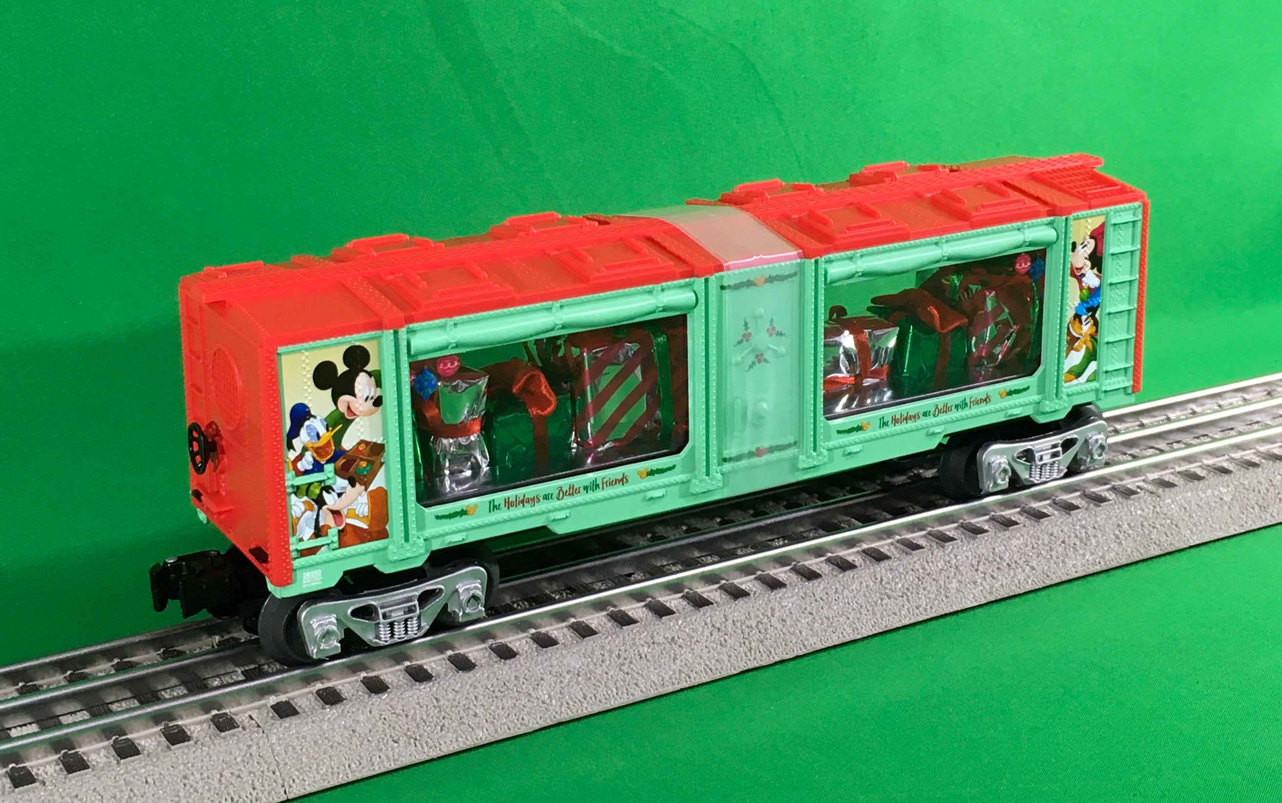 Lionel 2128350 - Disney - Mickey & Friends Present Car "Christmas"