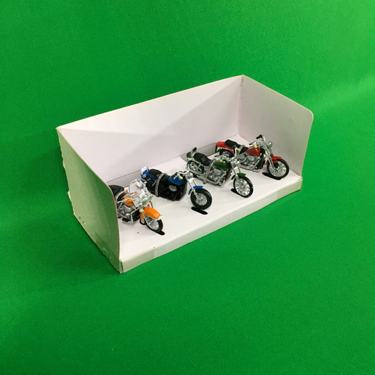 Atlas O 66920 - Motorcycle Set (4-Pack) - MrMuffin'sTrains