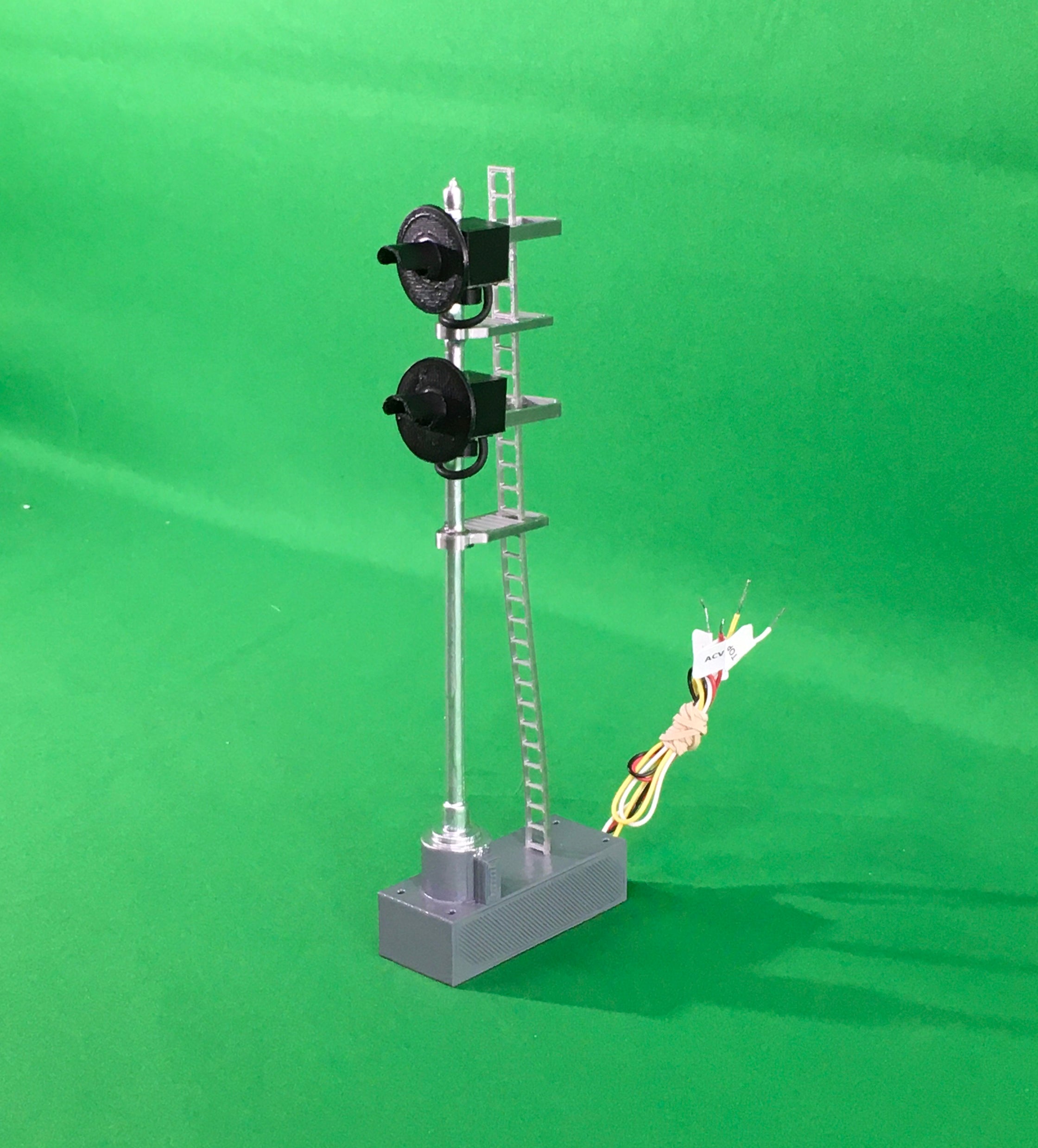 K & R Custom Models #102A - Double Search Light Signal