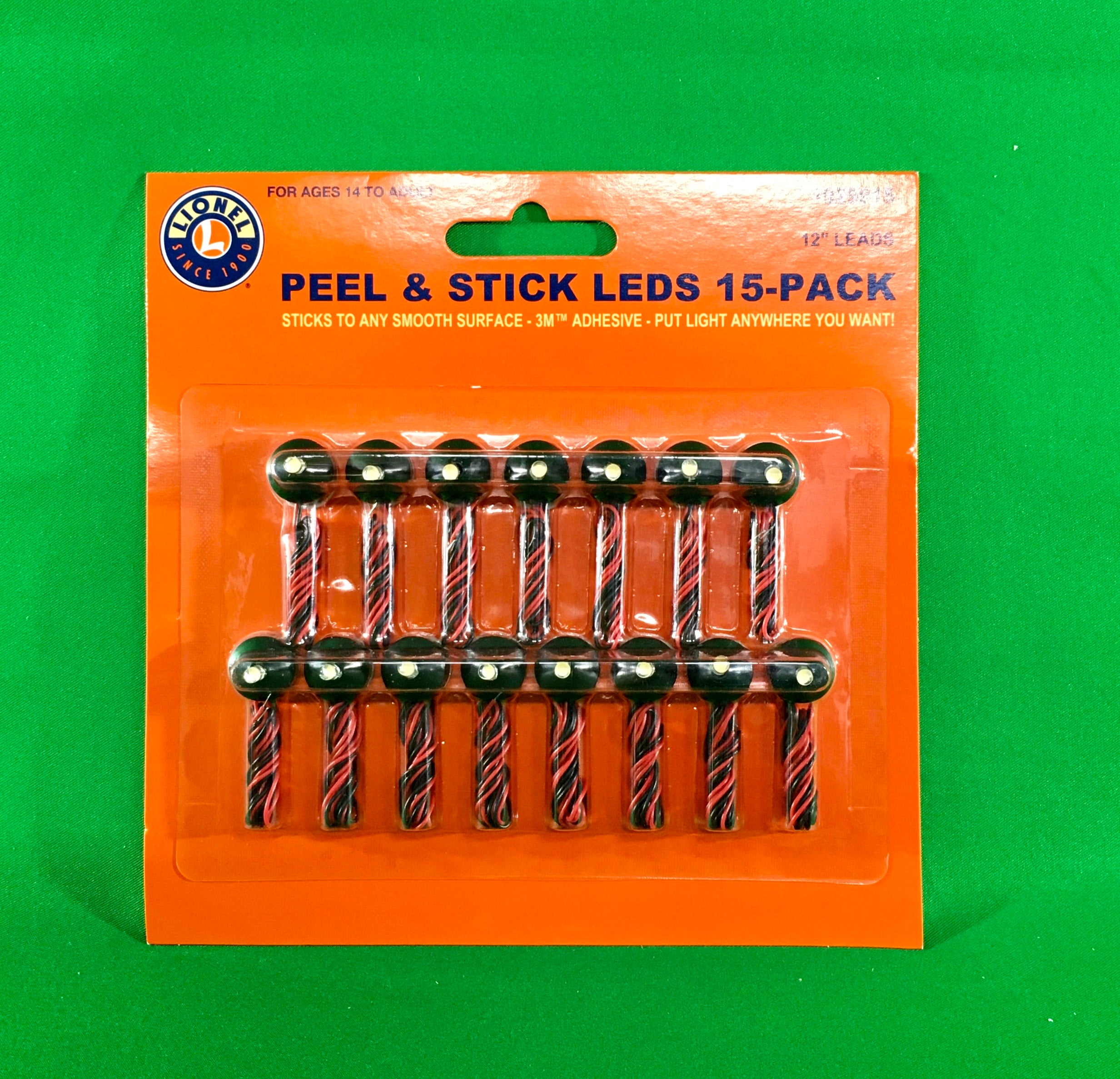 Lionel 1929915 - Peel & Stick LED Lights (15-Pack)