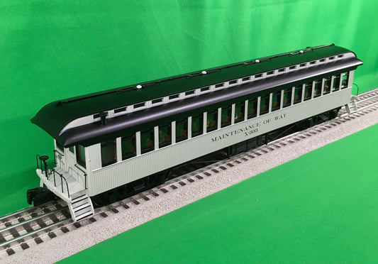 Lionel 2227420 - Wood Coach/Observation "MOW " (2-Car) - MrMuffin'sTrains
