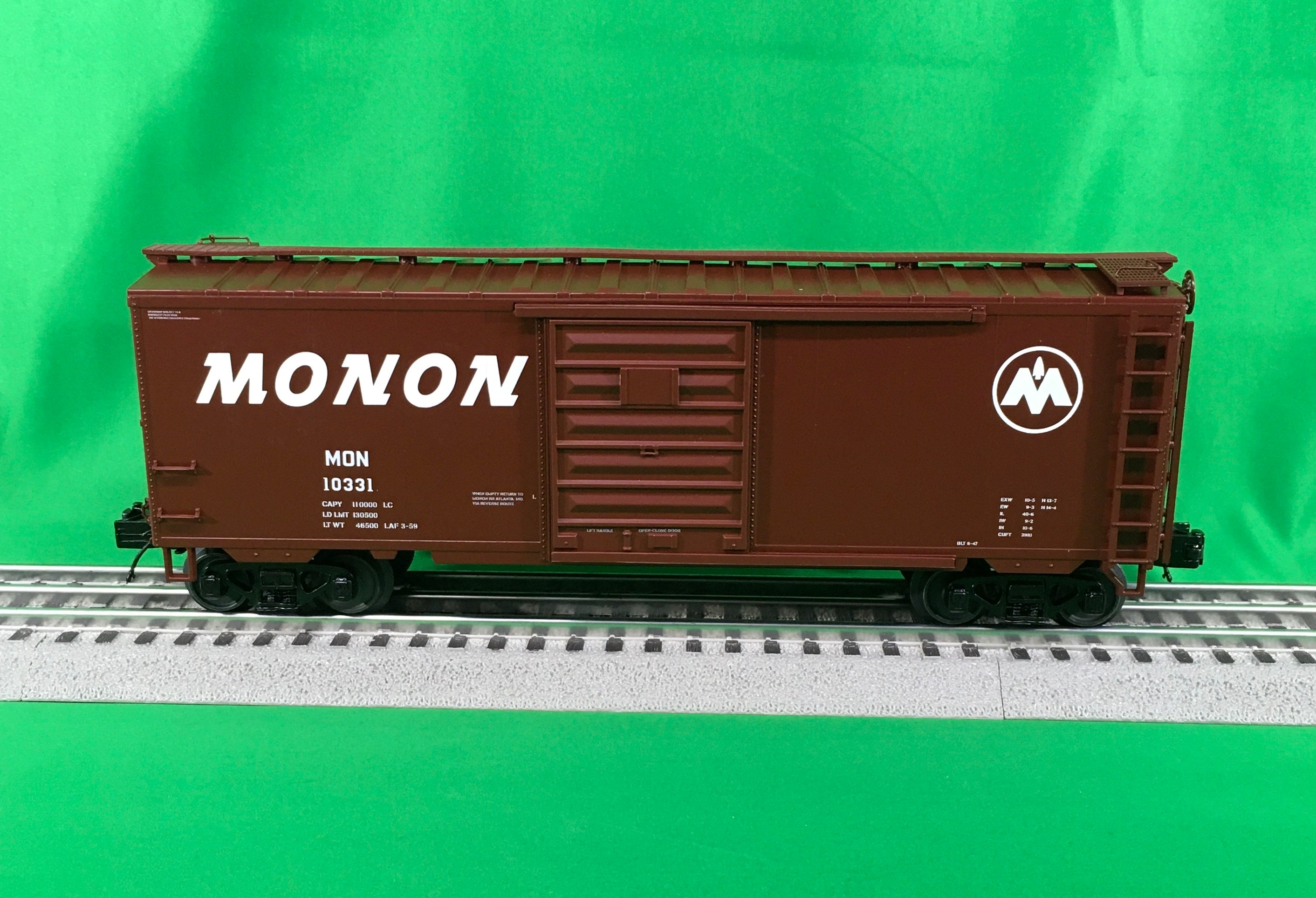 Atlas O 3001855S - Premier - 40’ PS-1 Boxcar "Monon" - Custom Run for MrMuffin'sTrains