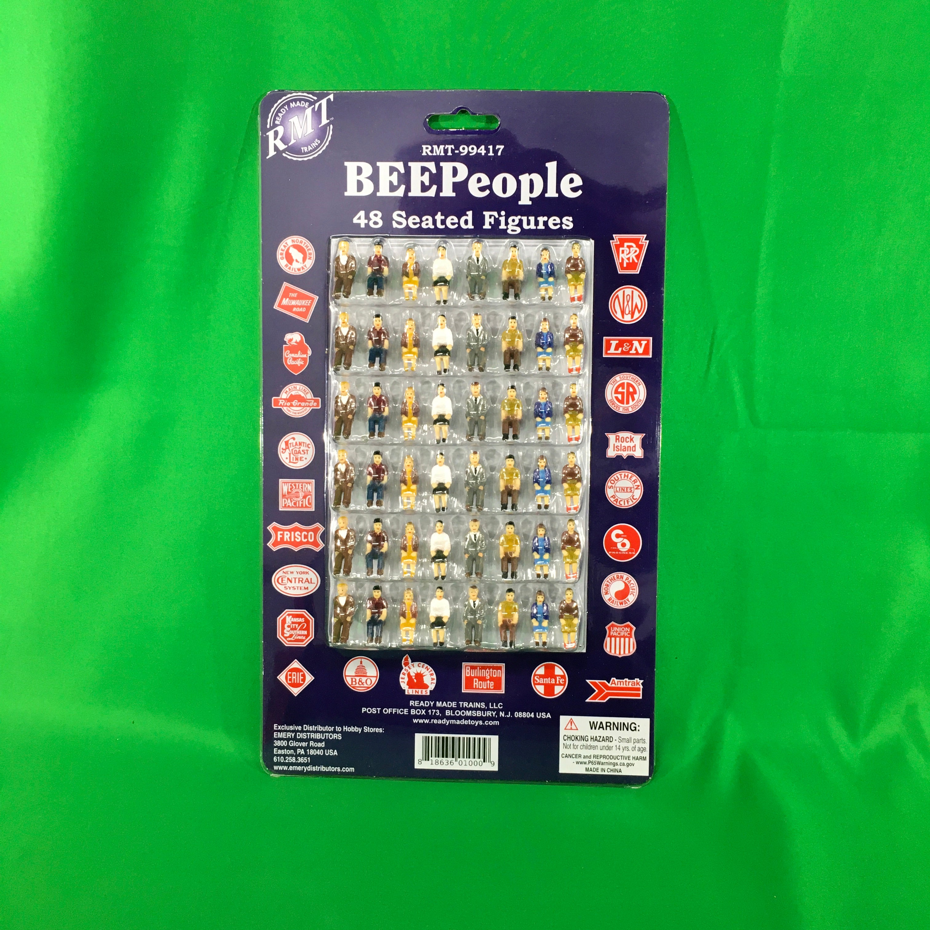 Ready Made Trains RMT-99417 - Seated Figures (48 Pack)