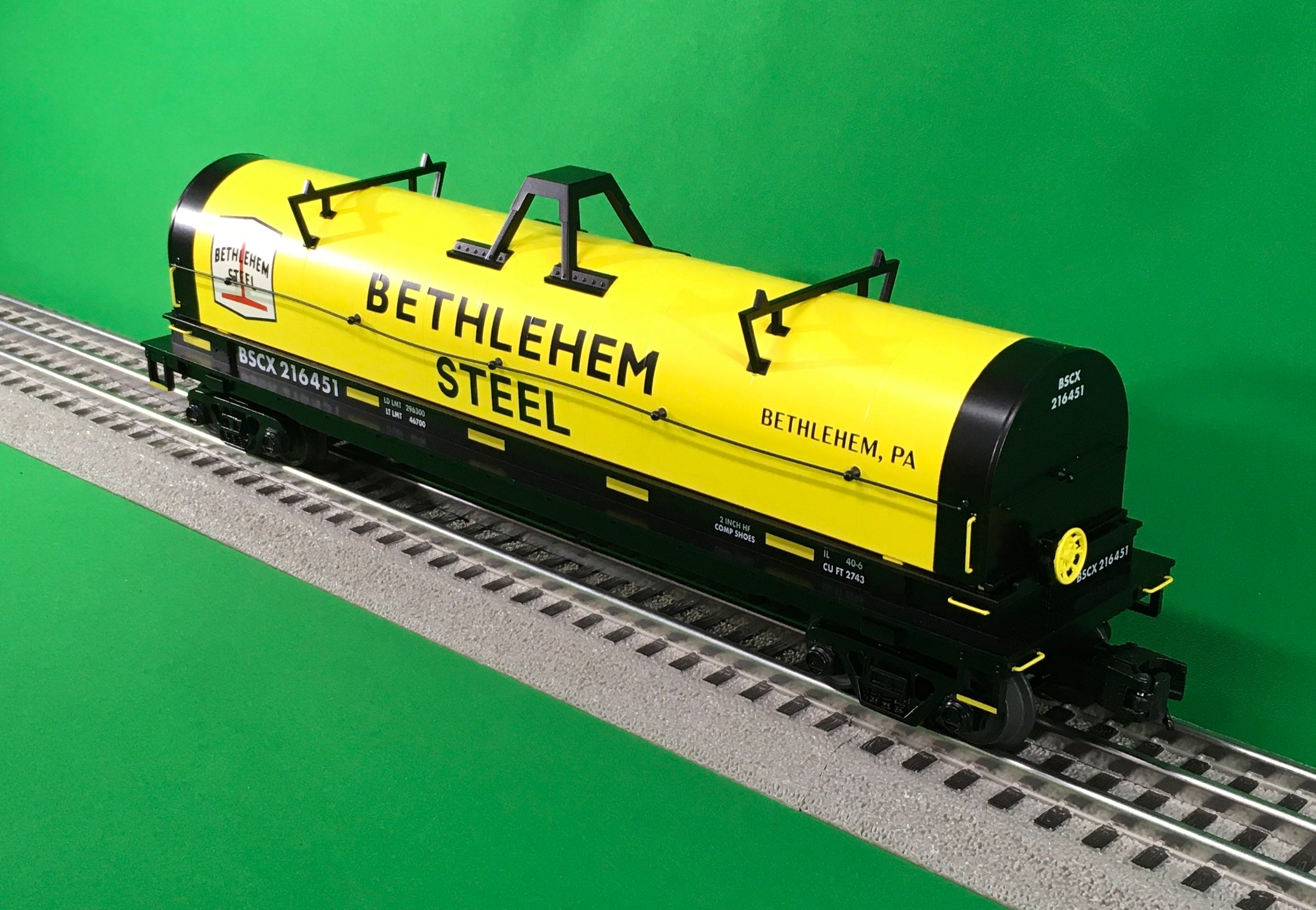 Lionel 2226451 - Coil Car "Bethlehem Steel" #216451