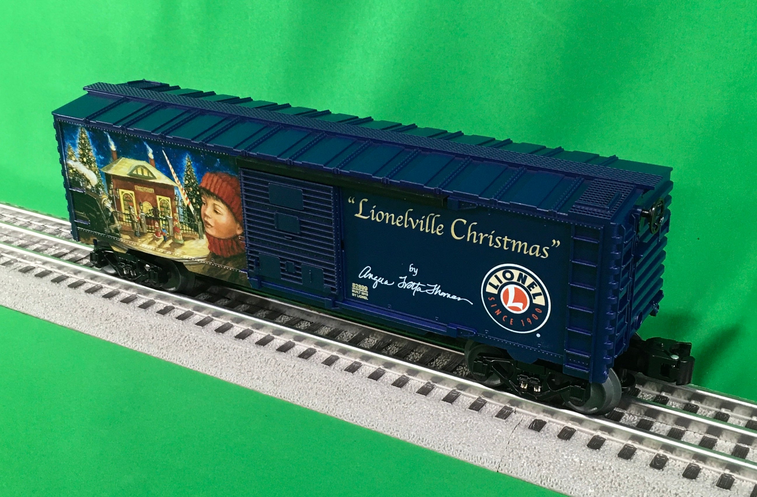 Lionel 6-82699 - Angela Trotta Thomas - Boxcar "Lionelville Christmas"