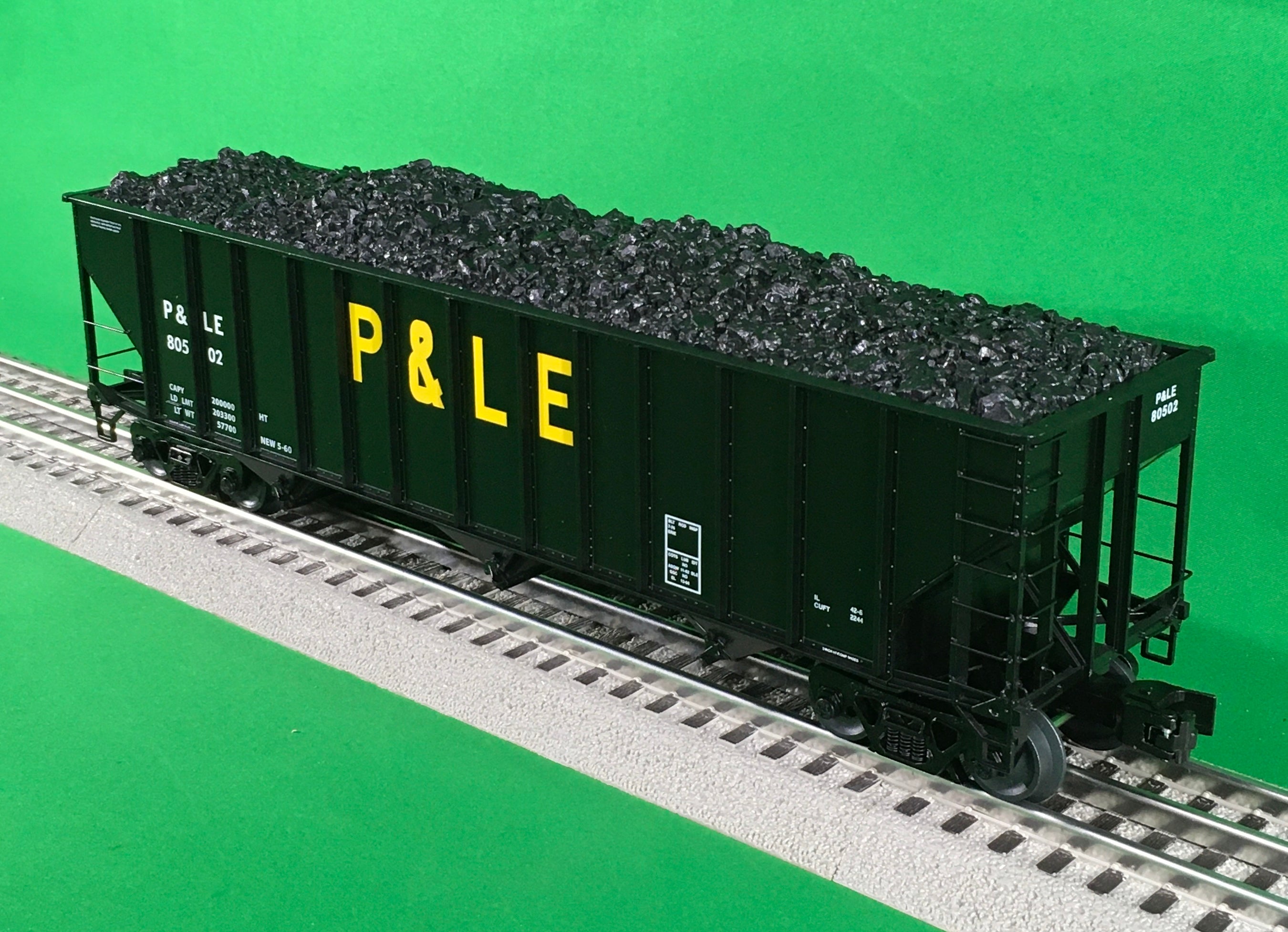 Lionel 2126169 - 100 Ton Hopper "Pittsburgh & Lake Erie" (2-Car) Set C