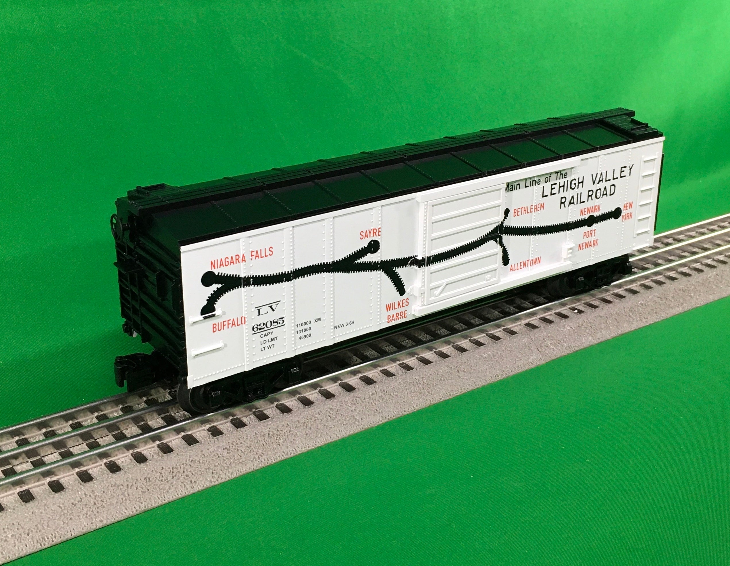 MTH 30-71116 - 40' Box Car "Lehigh Valley" #62085
