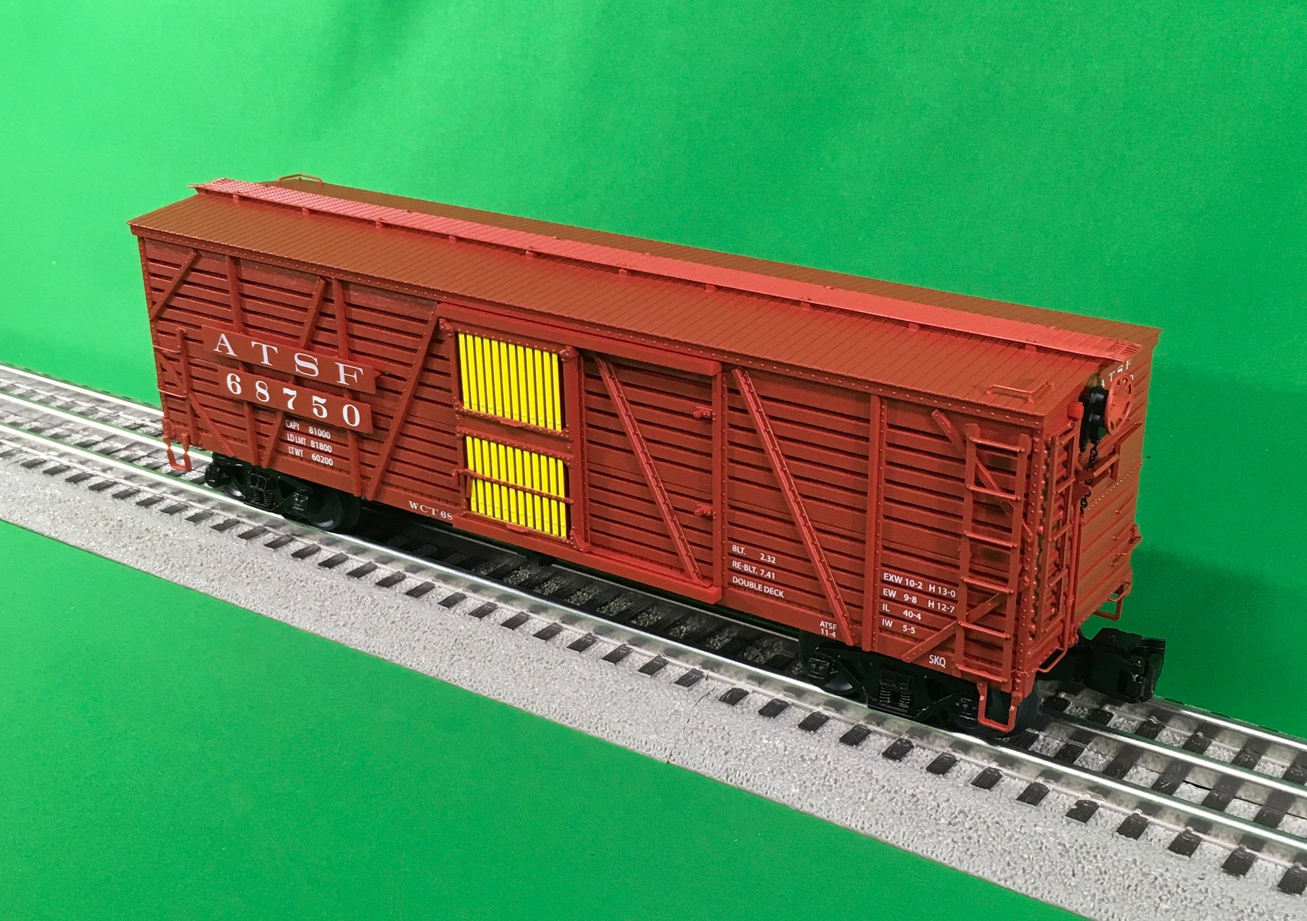 Lionel 2226870 - Vision Line Stock Car "Santa Fe" (3-Car)