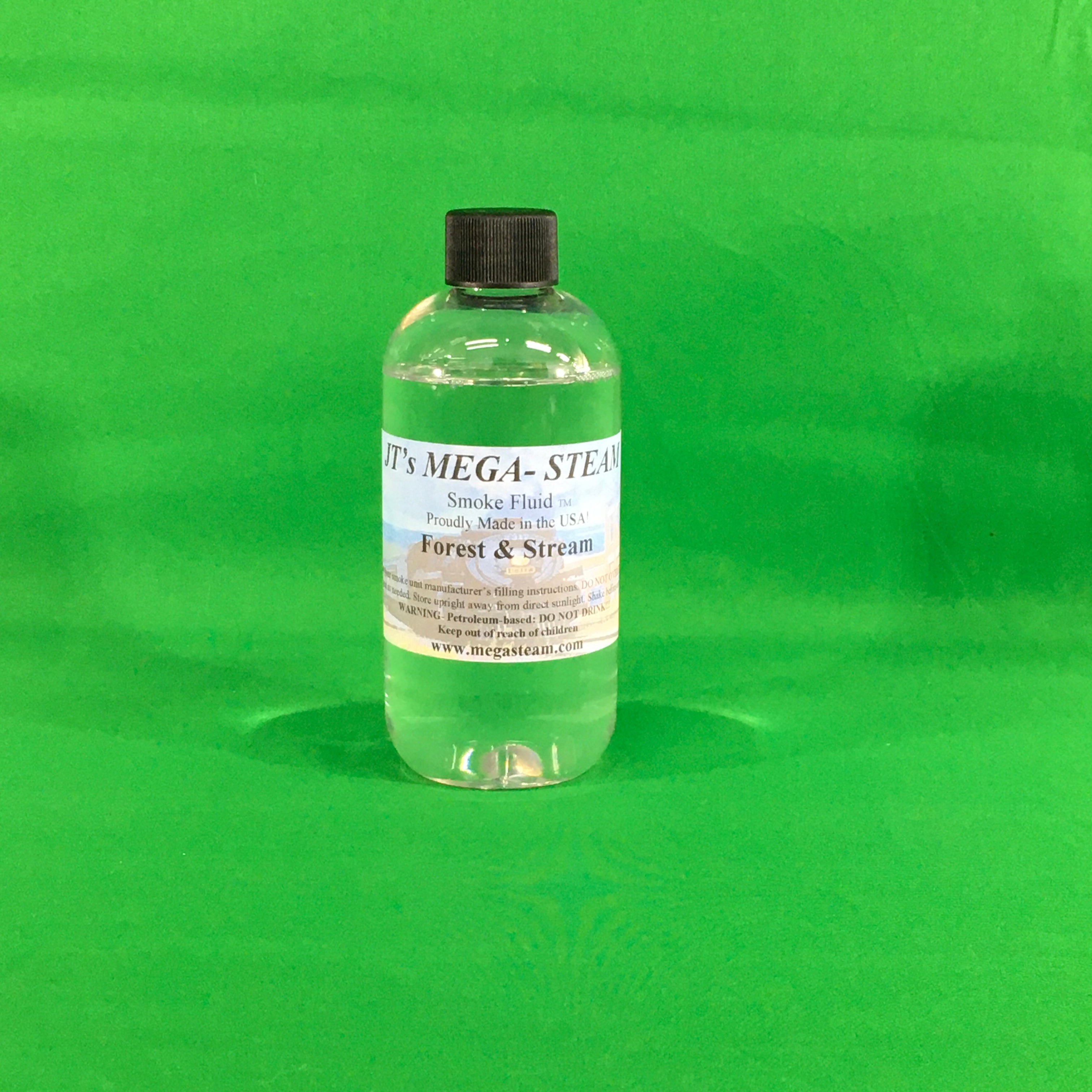 JT's Mega-Steam Smoke Fluid - Environment Scents - 8 Oz Refill Bottle