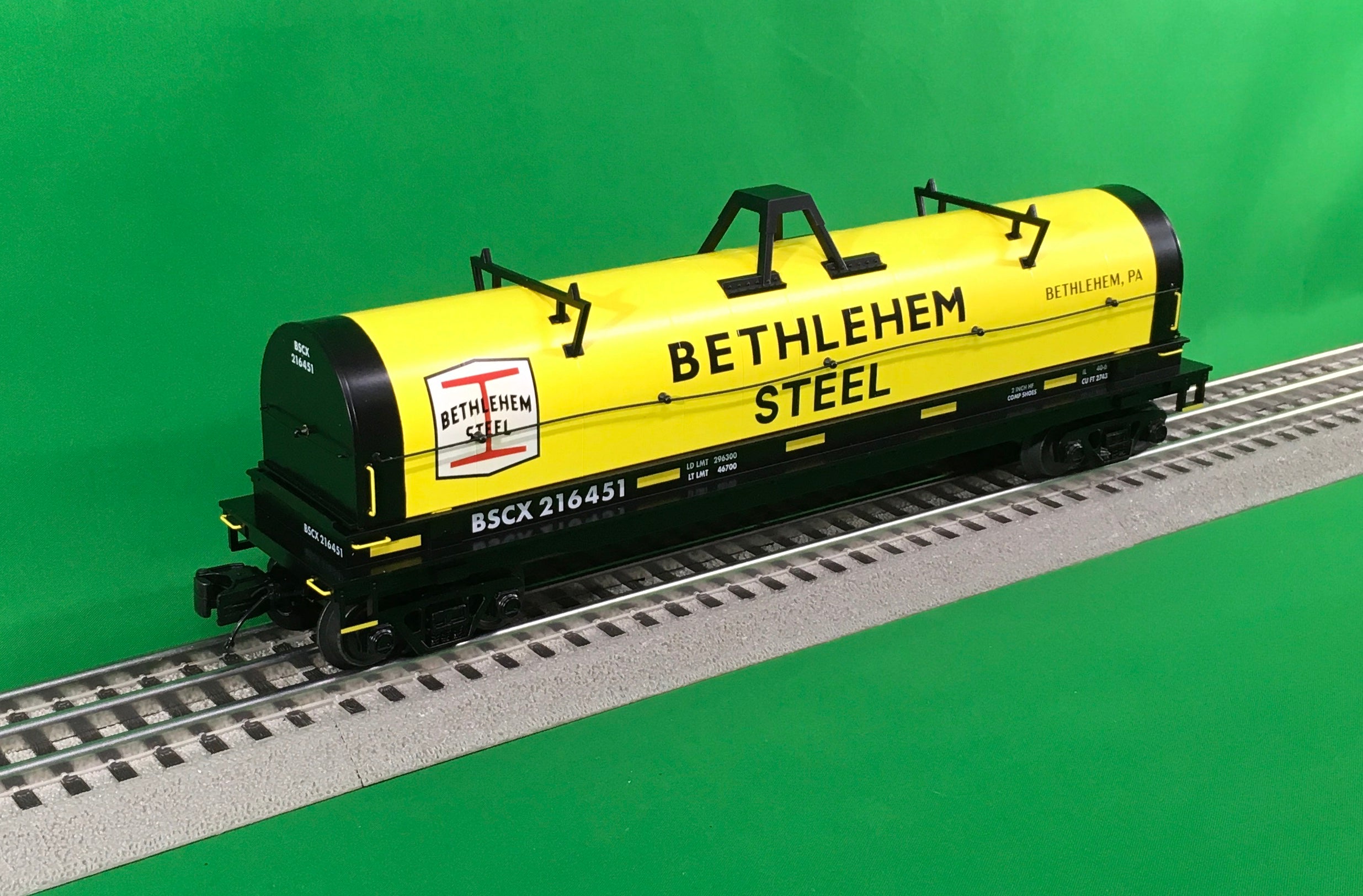 Lionel 2226451 - Coil Car "Bethlehem Steel" #216451