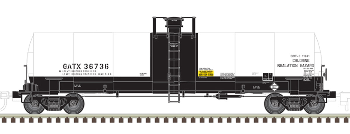 Atlas O 3007207 - Master - ACF® 17,360 Gallon Tank Cars "GATX"
