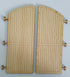 Korber Models #D0011 - O Scale - Wood Round House Doors
