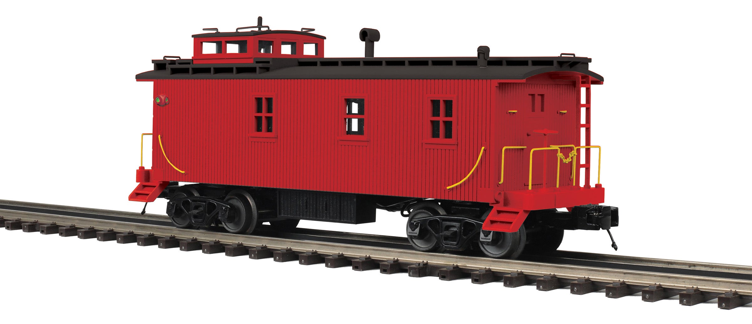 MTH 20-91824 - 35' Woodside Caboose "Unlettered" - Custom Run for MrMuffin'sTrains